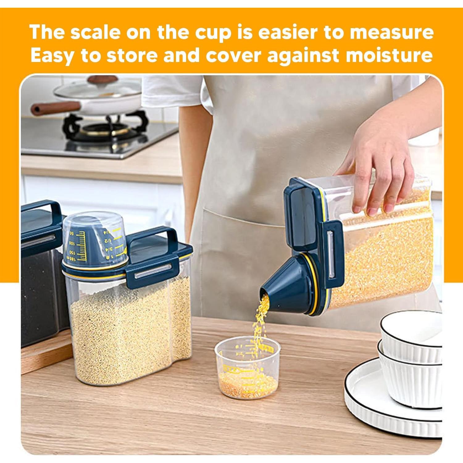 Contenedor de Almacenamiento Hermético Fabater 1.5 kg Verde