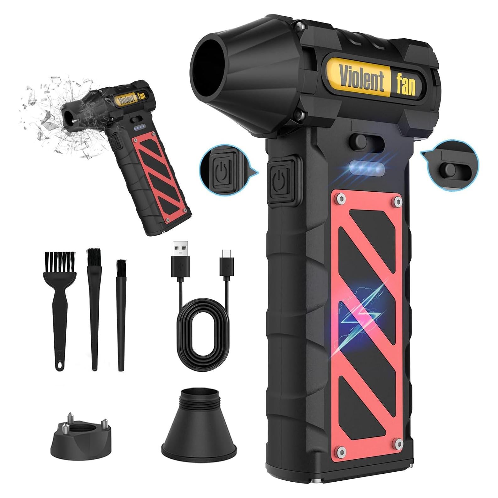 Soplador de Aire Eléctrico Hillmod 150000 RPM Negro