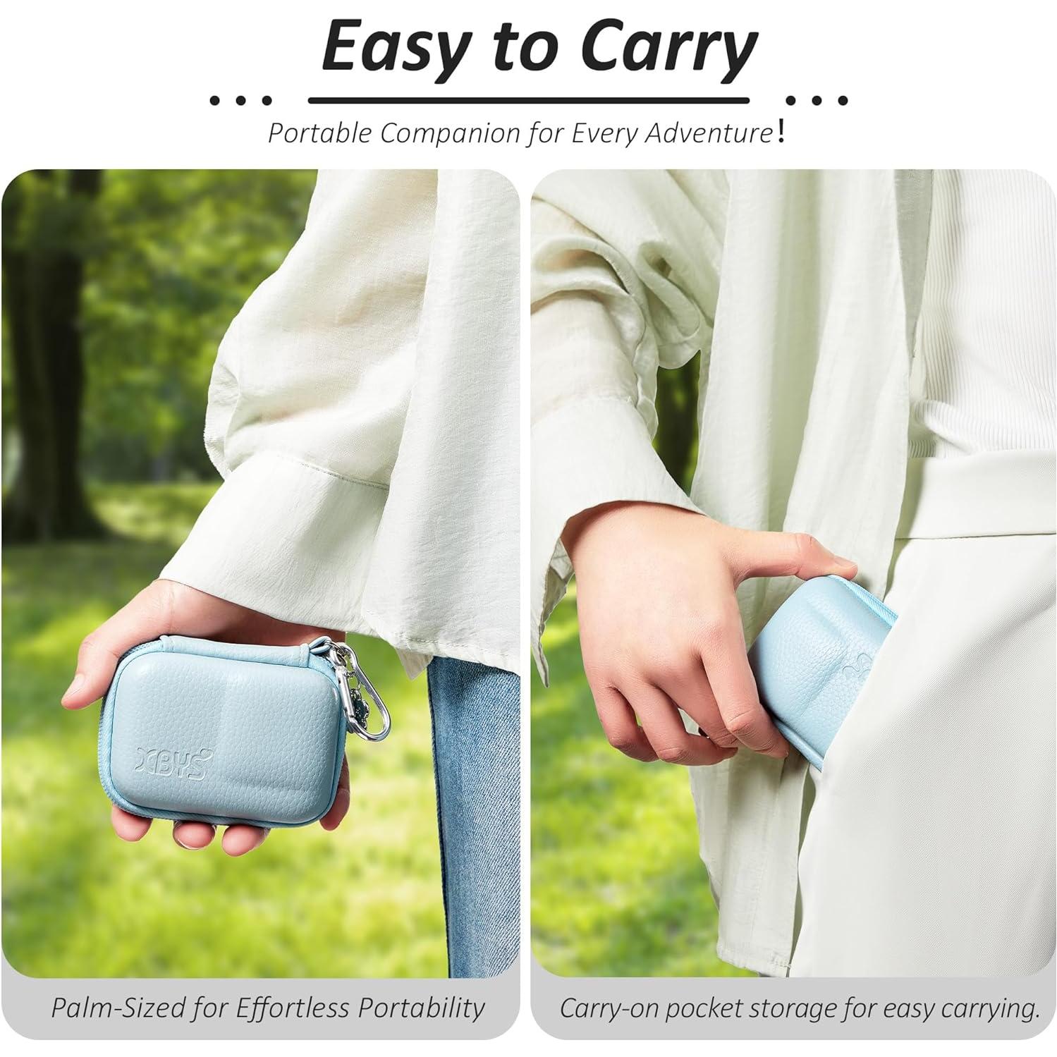 Funda Dura para Cámara de Acción Linpr Azul - DJI Osmo Action 5/4/3, GoPro Hero 13/12/11/10/9