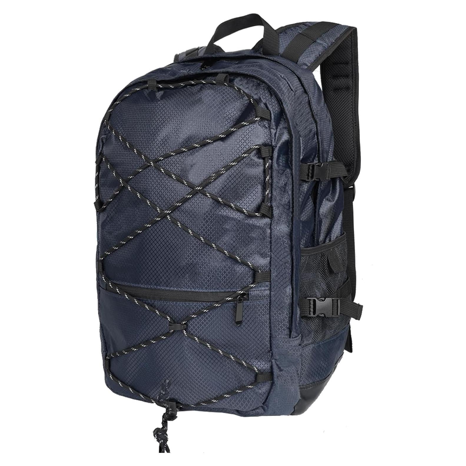 Mochila de viaje 40L SINMON para laptop, unisex, azul oscuro