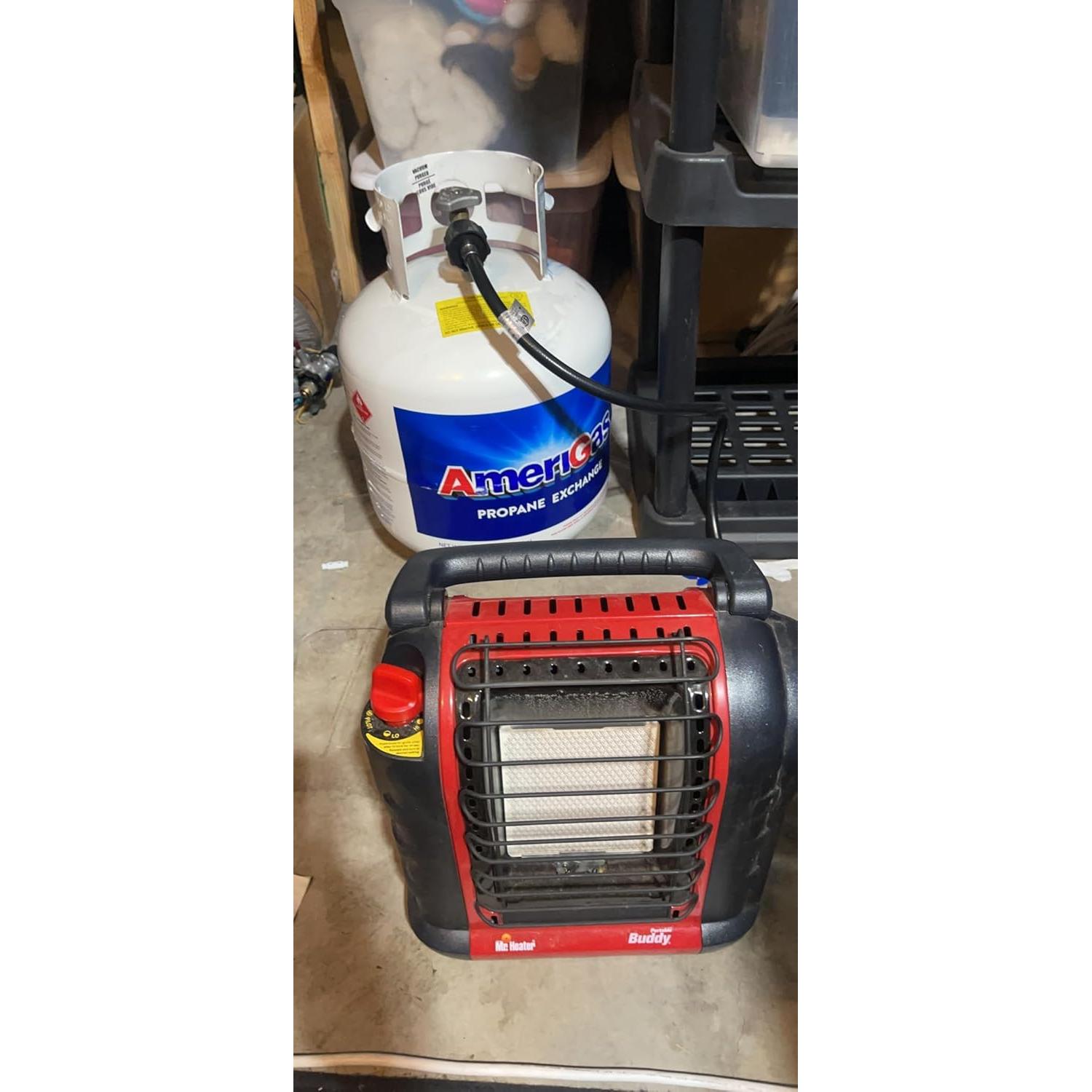 Adaptador de Manguera de Propano STYDDI 4FT con Medidor