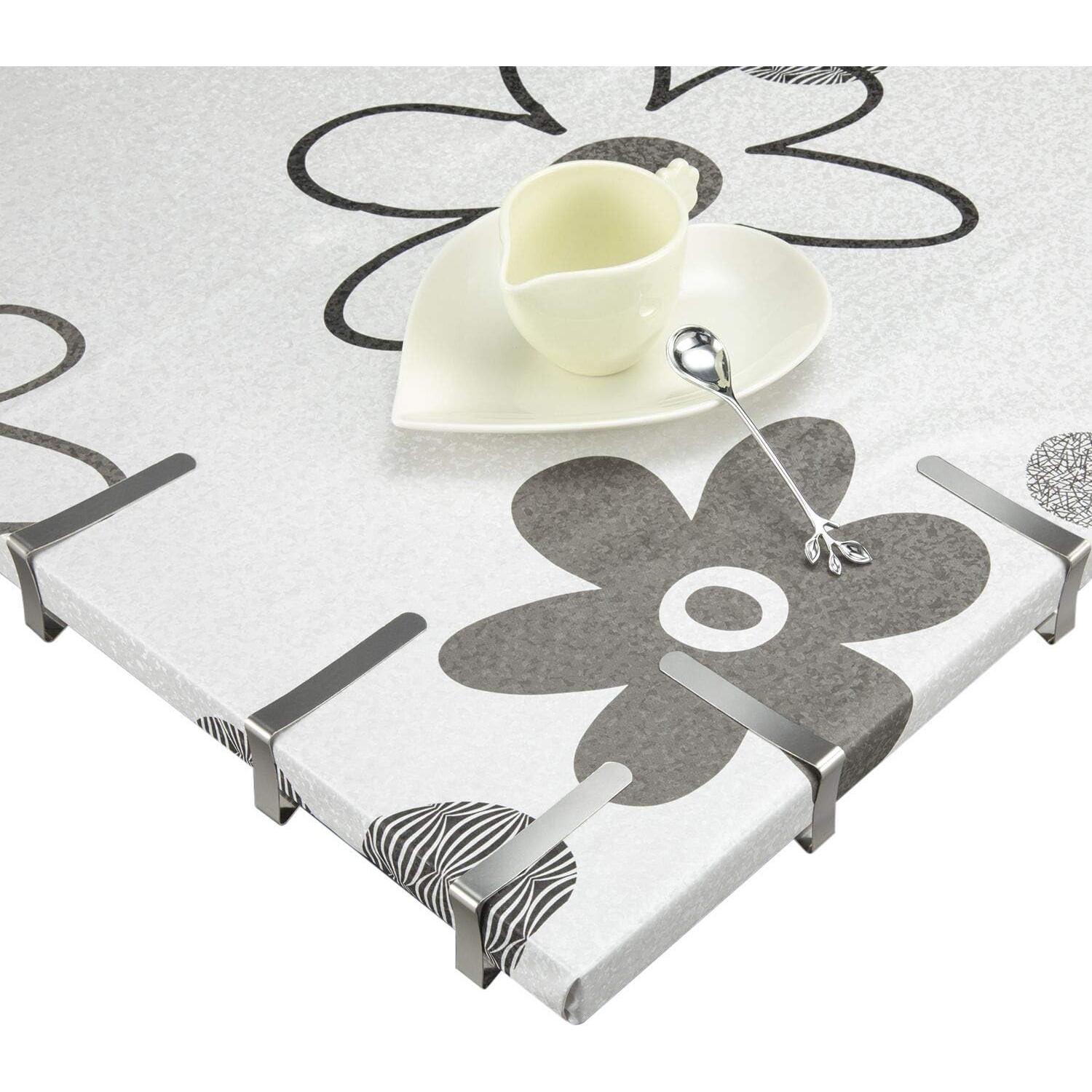 Clips para Manteles TriPole 8 Pack Acero Inoxidable