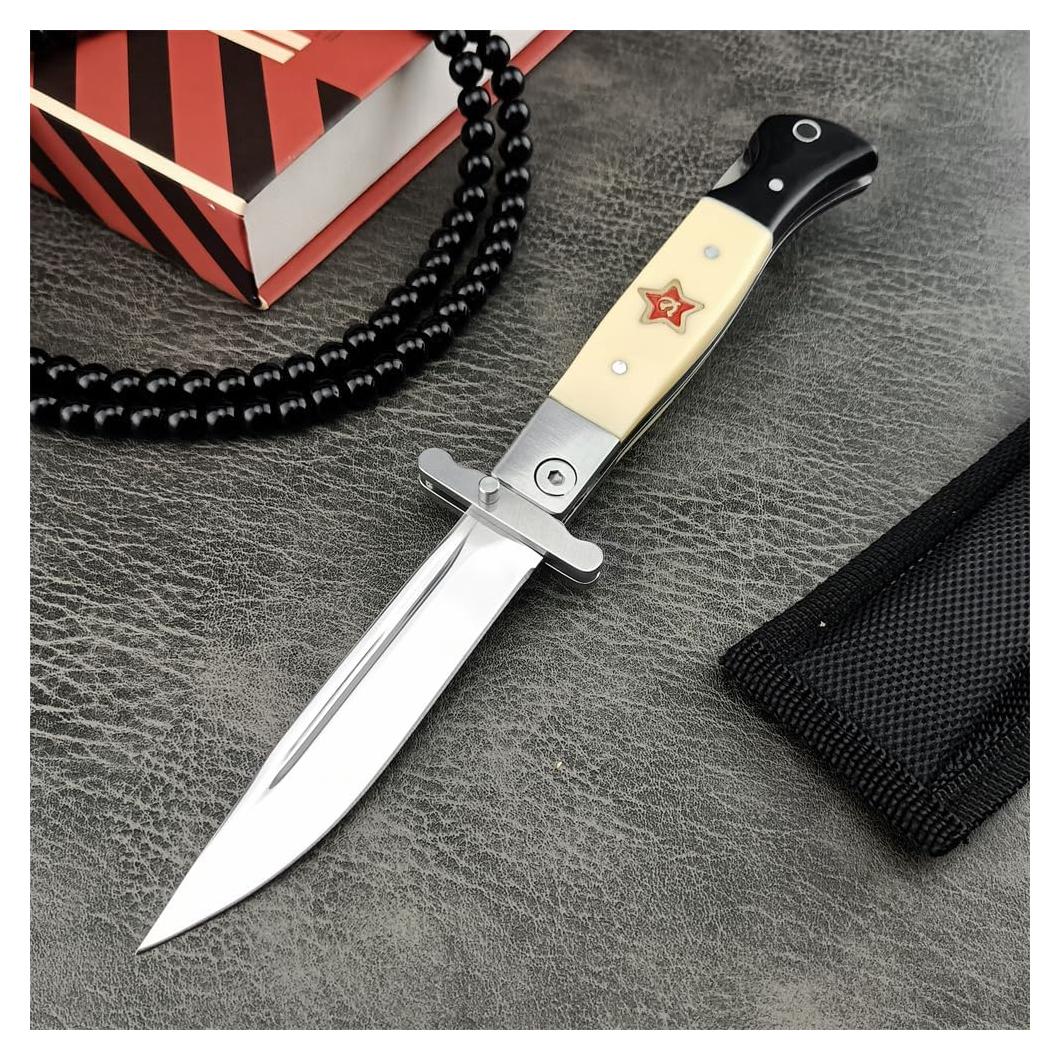 Cuchillo Plegable Goshawk Finka-NKVD KGB 9.29 cm ABS EDC