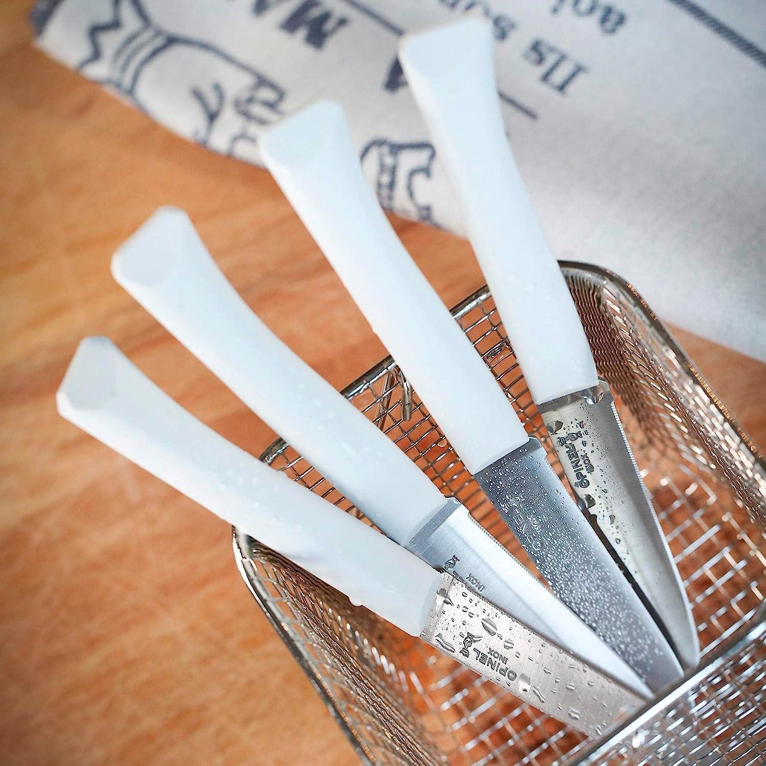 Set de 4 cuchillos de steak Opinel Bon Appetit Nube