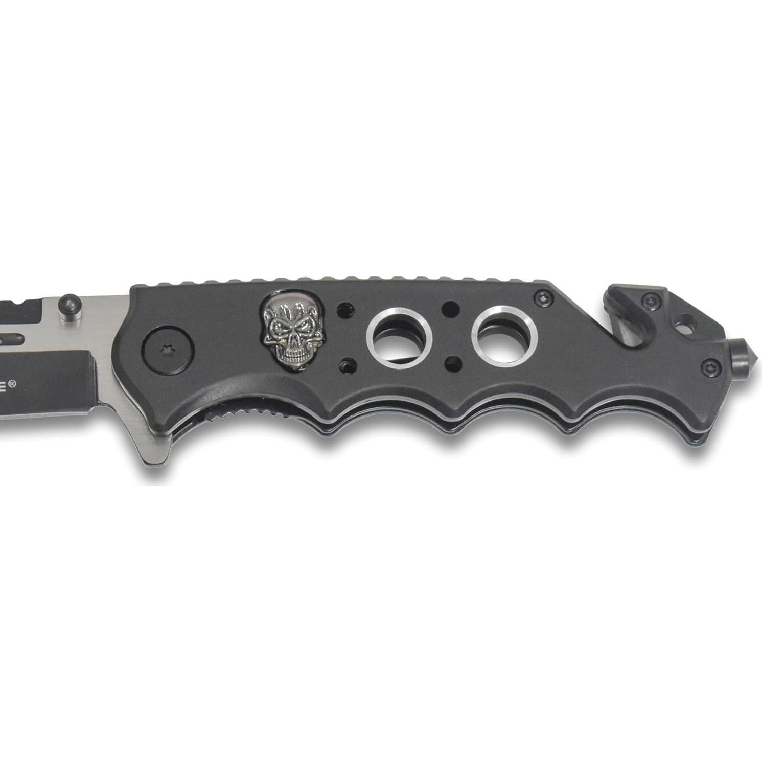 Cuchillo Plegable Tac-Force TF-809BK Acero Inoxidable Táctico