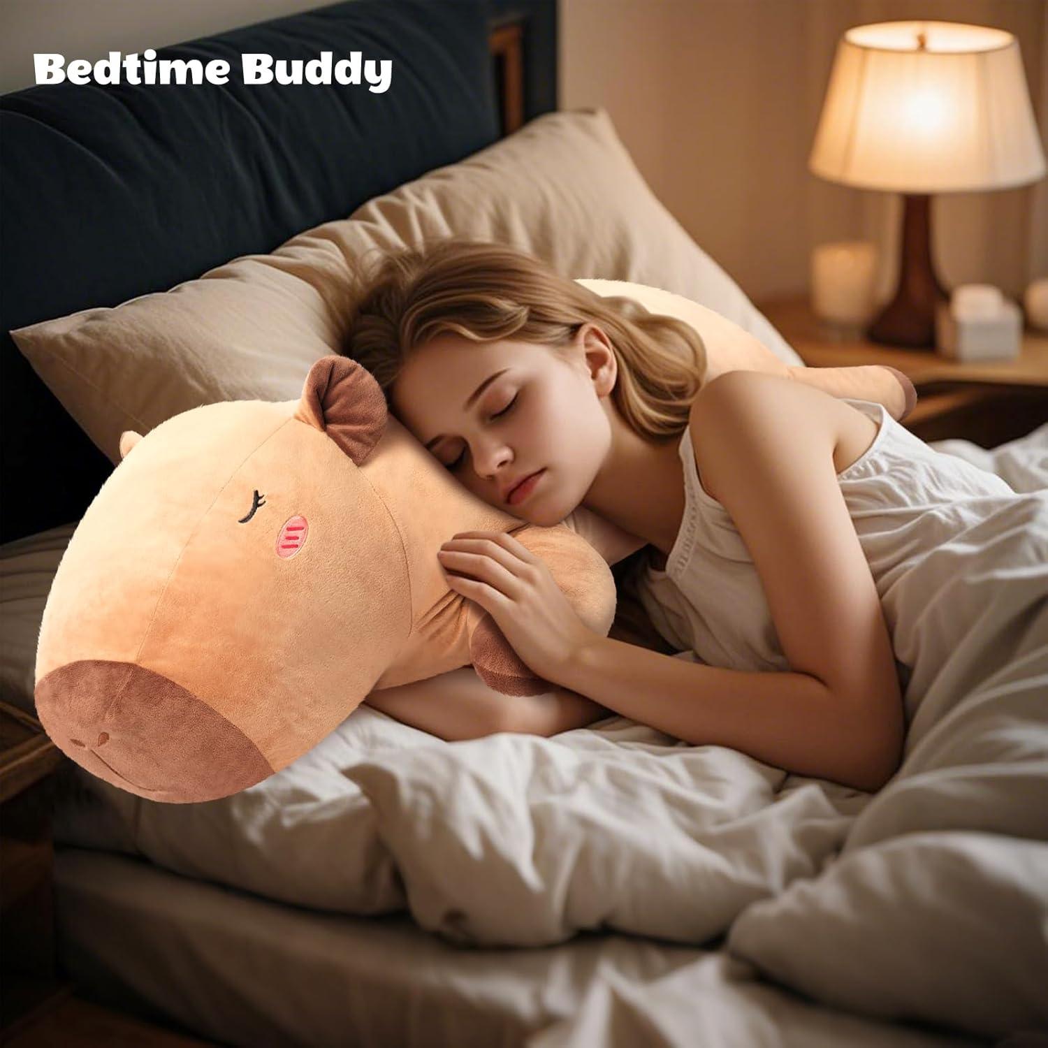 Capibara de Peluche Gigante SuzziPals 109 cm Suave y Realista