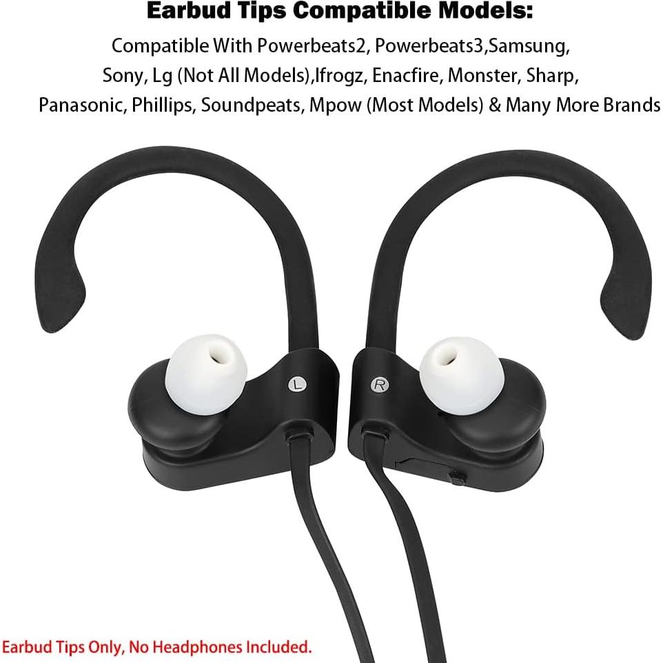 Consejos de Reemplazo de Auriculares de Silicona 9 Pares S M L