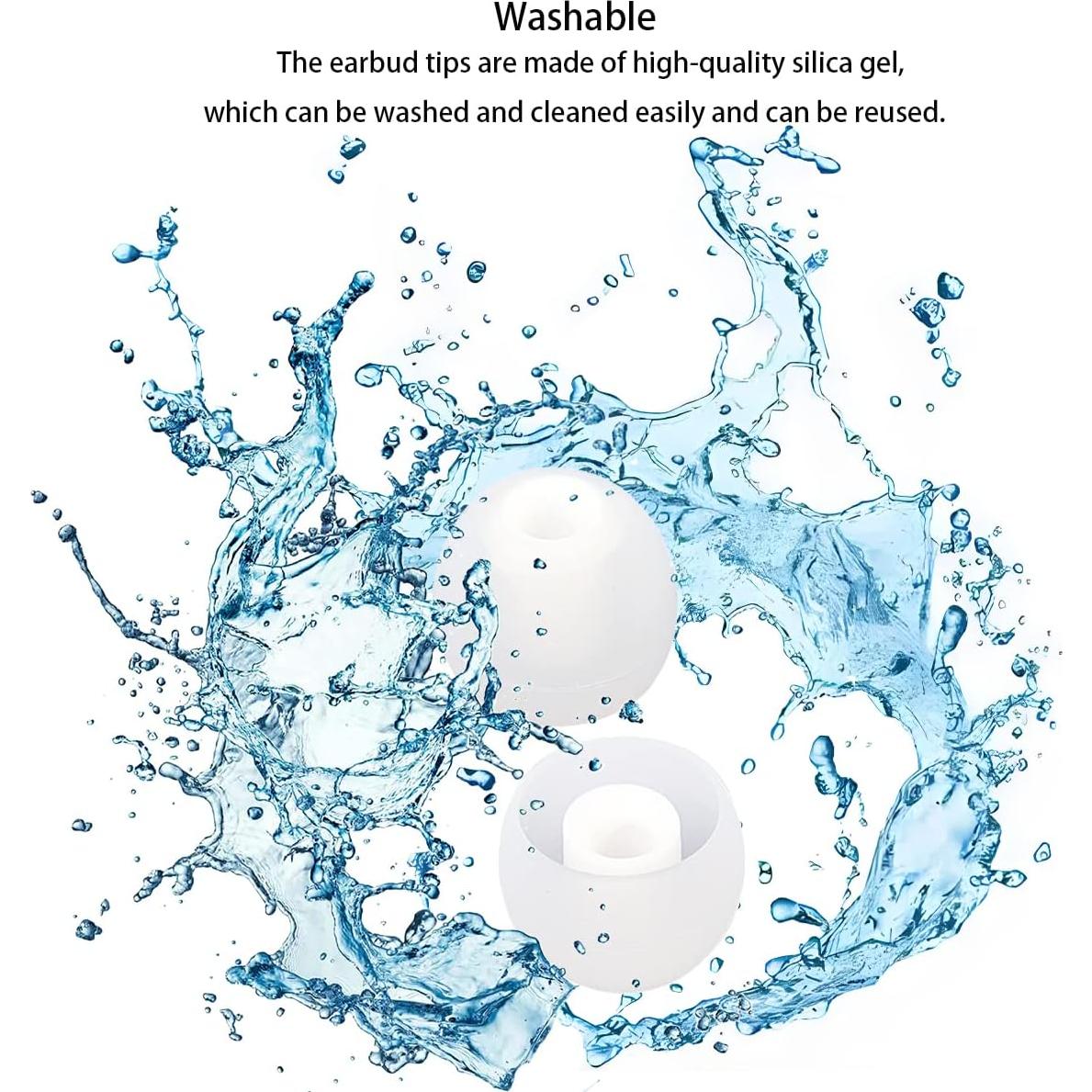 Consejos de Reemplazo de Auriculares de Silicona 9 Pares S M L