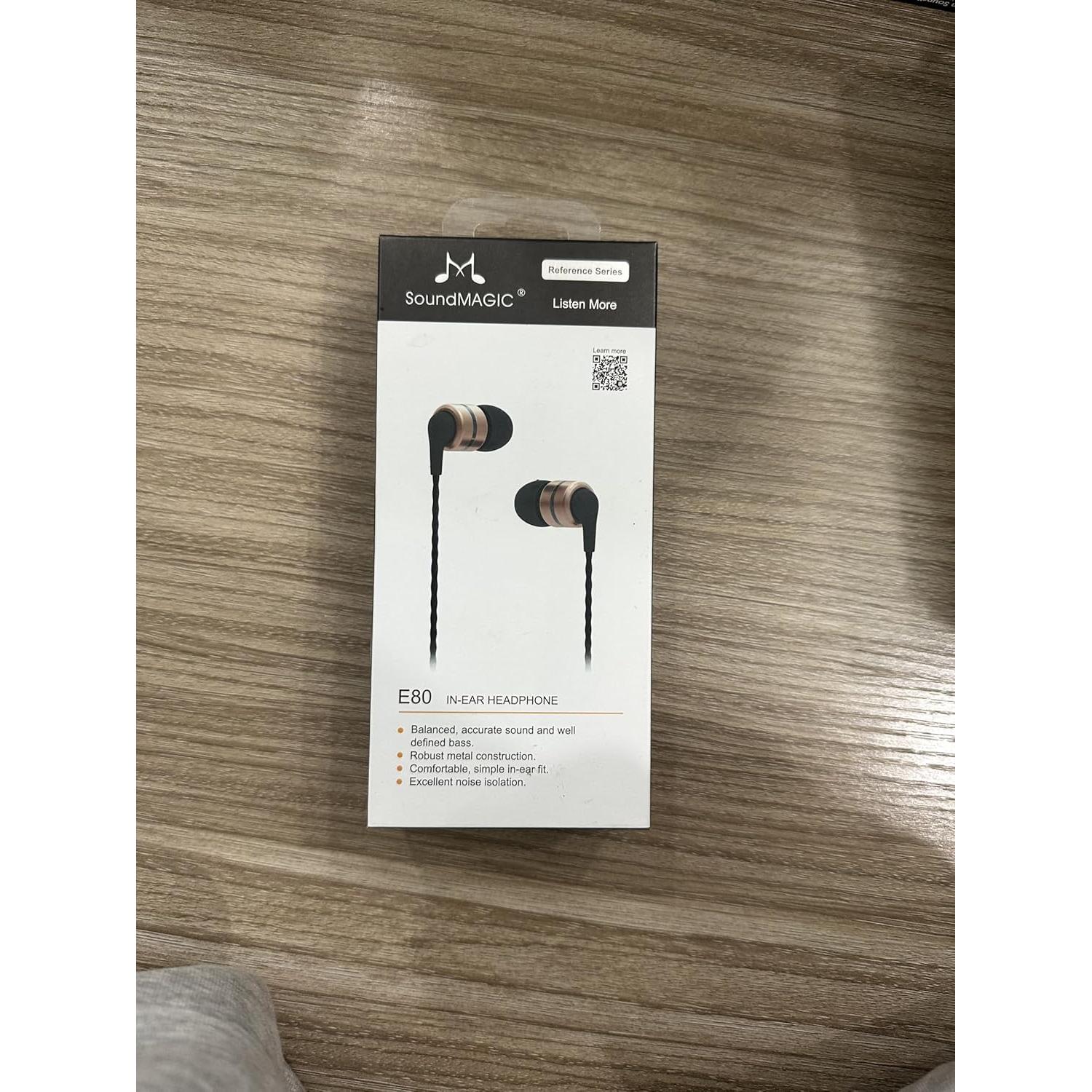 Auriculares In-Ear SoundMAGIC E80 HiFi Estéreo Aislantes de Ruido