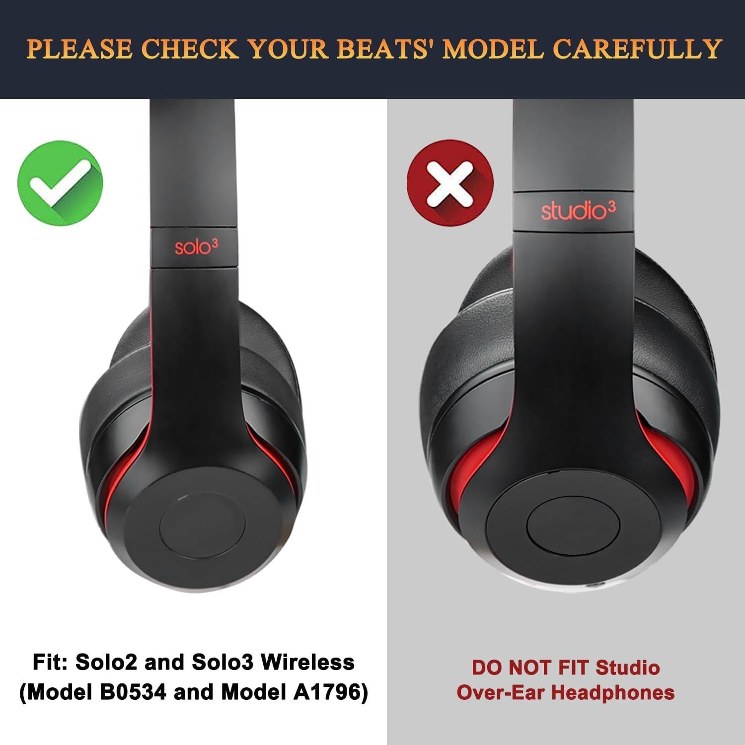 Almohadillas de Gel Refrigerante SoloWIT para Auriculares Beats Solo 2 y 3