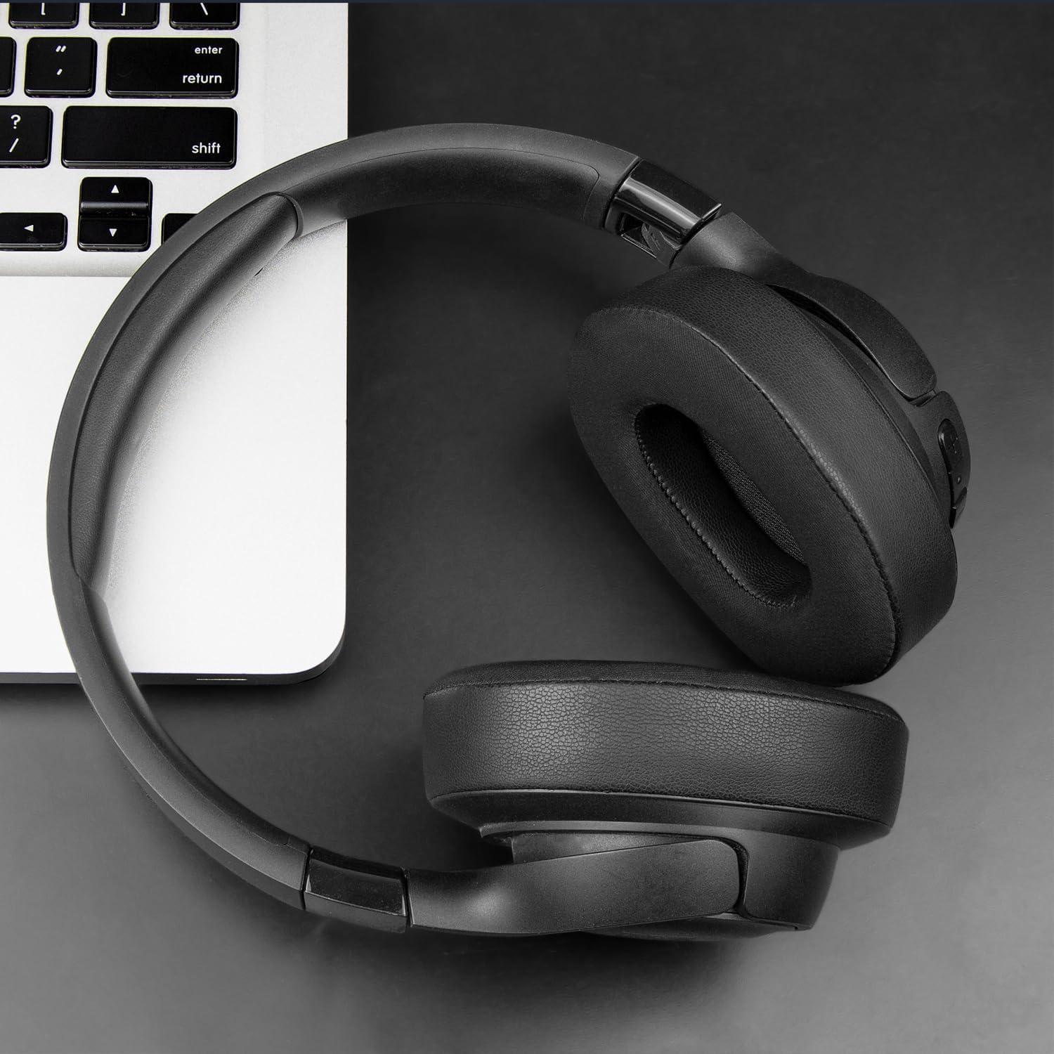 Almohadillas de Gel SOULWIT para Auriculares JBL Tune 700BT/710BT/720BT - Negro