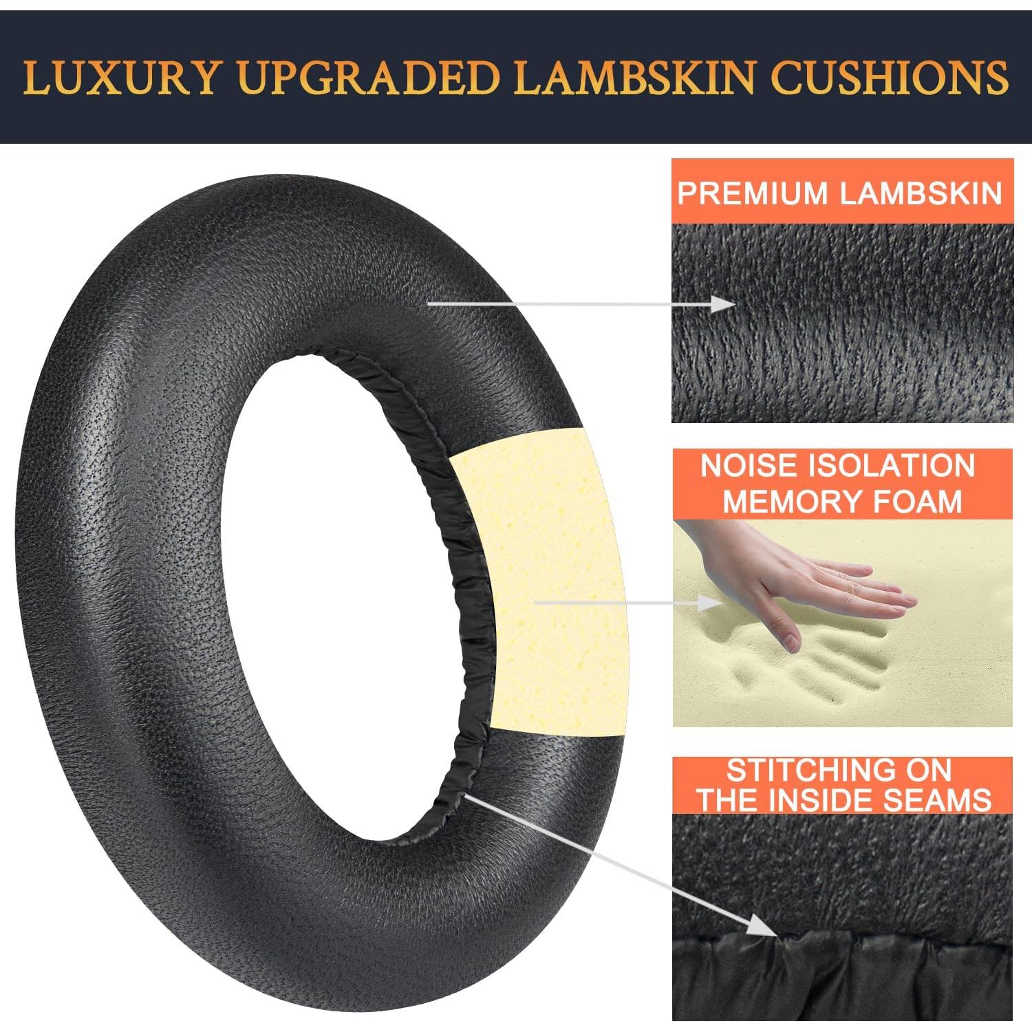 Almohadillas de Piel de Cordero SOULWIT para Sennheiser Momentum 4