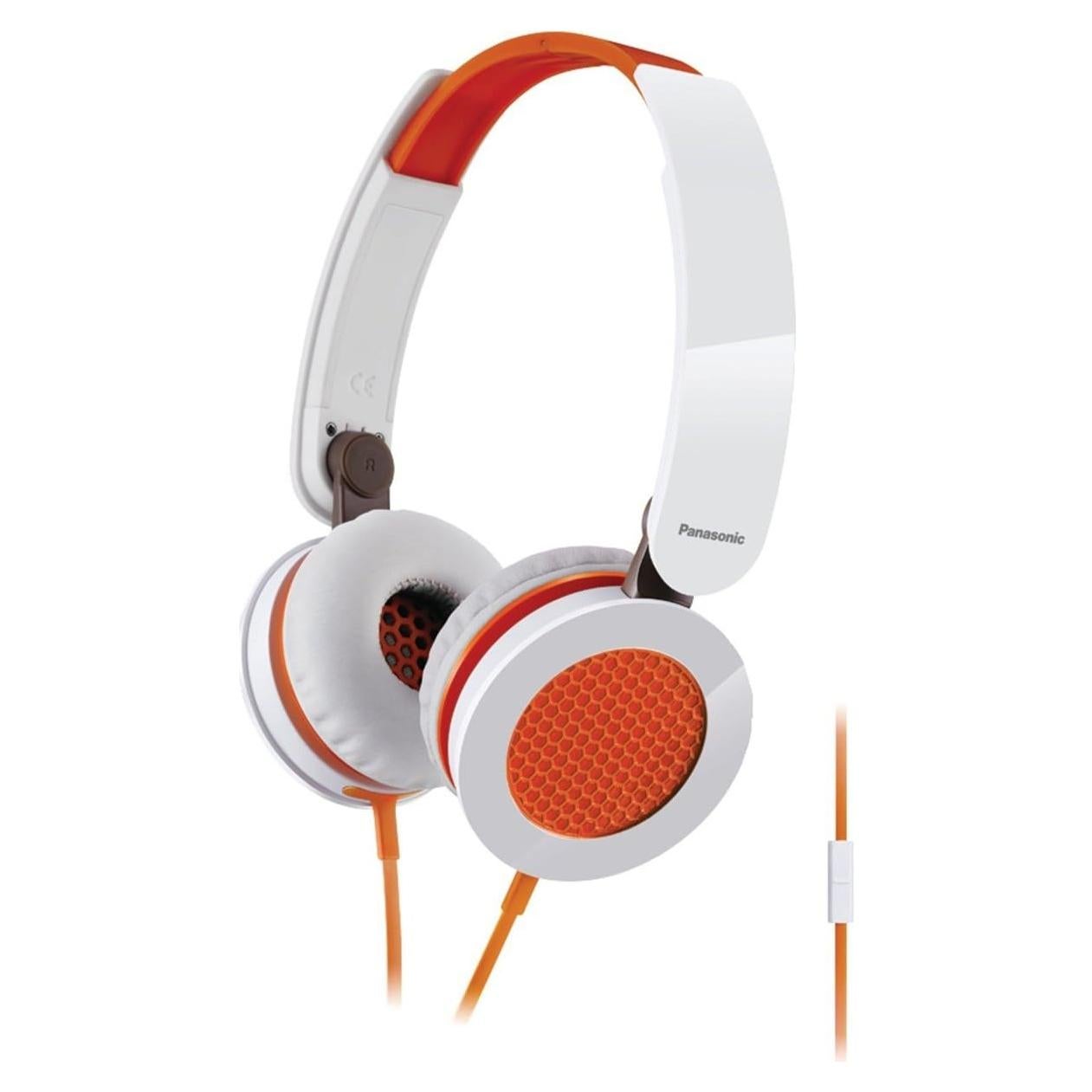 Auriculares On-Ear Panasonic RP-HXS200M-D Naranja/Blanco