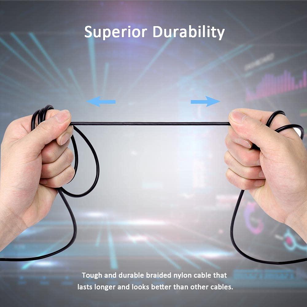 Cable de Audio QJYTH 1.5m para Auriculares SteelSeries Arctis