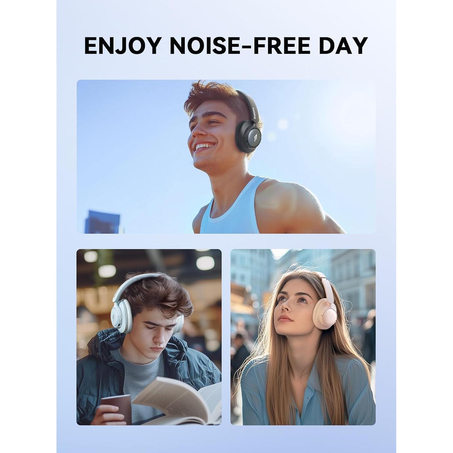 Auriculares Inalámbricos 1MORE HQ31 -42dB ANC, 90H Batería