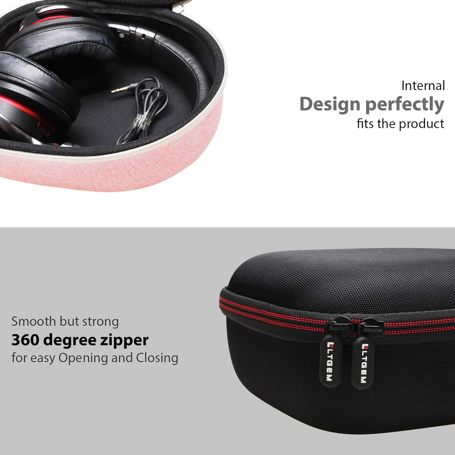 Funda universal para auriculares LTGEM negra - Protección EVA