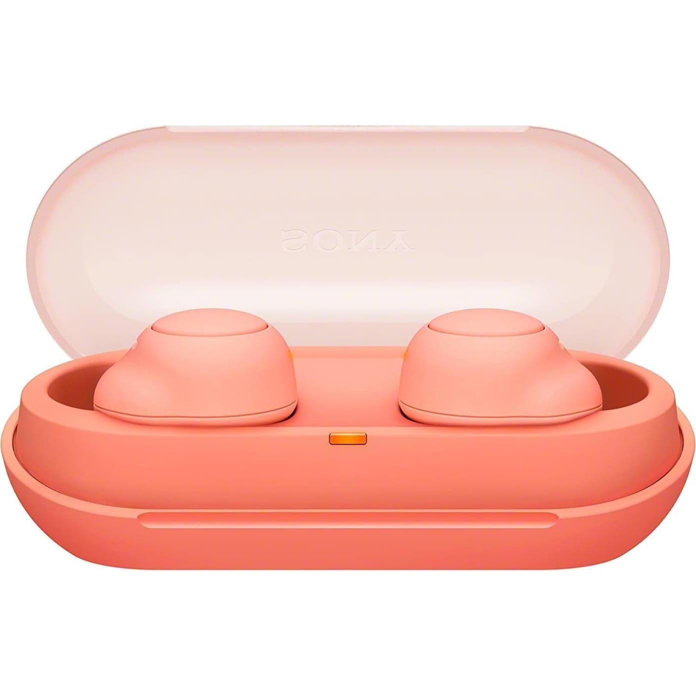 Auriculares Inalámbricos Sony WF-C500 - 20 Horas Batería - Naranja