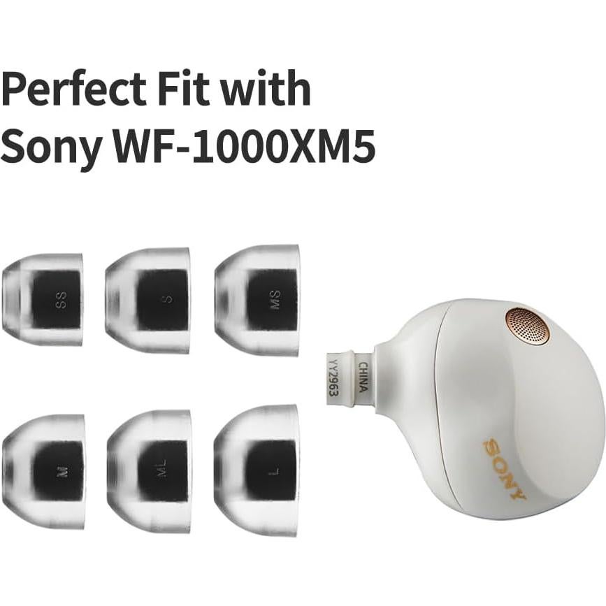 Puntas de Auriculares AZLA SednaEarfit Crystal 2 - Reemplazo SS