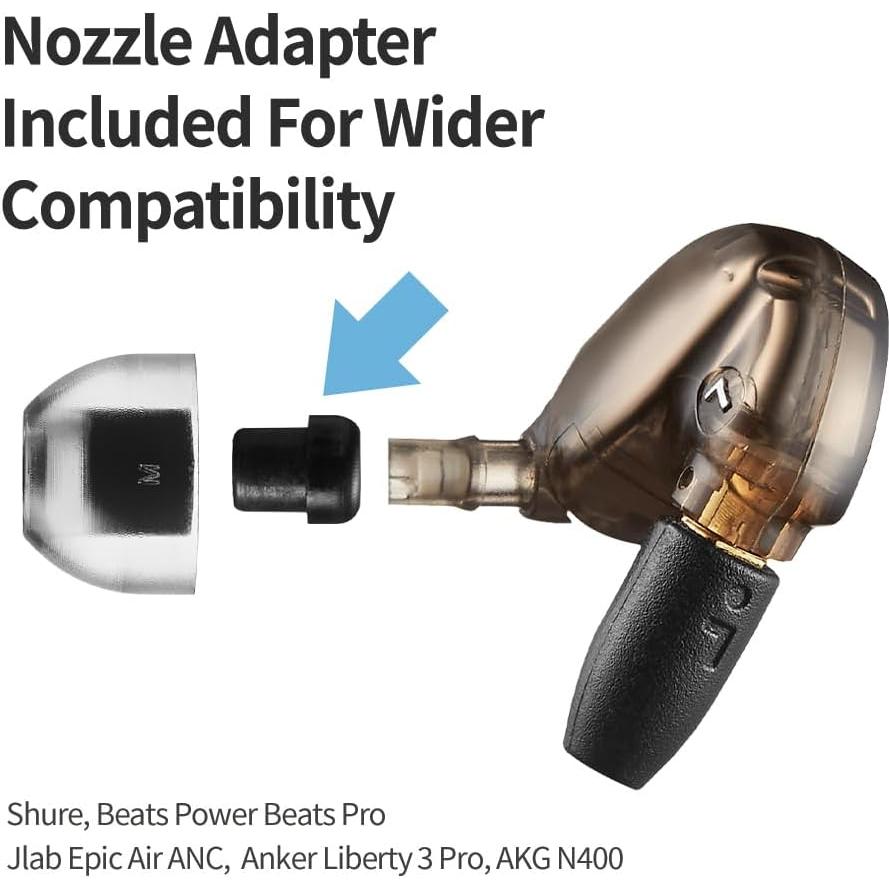 Puntas de Auriculares AZLA SednaEarfit Crystal 2 - Reemplazo SS