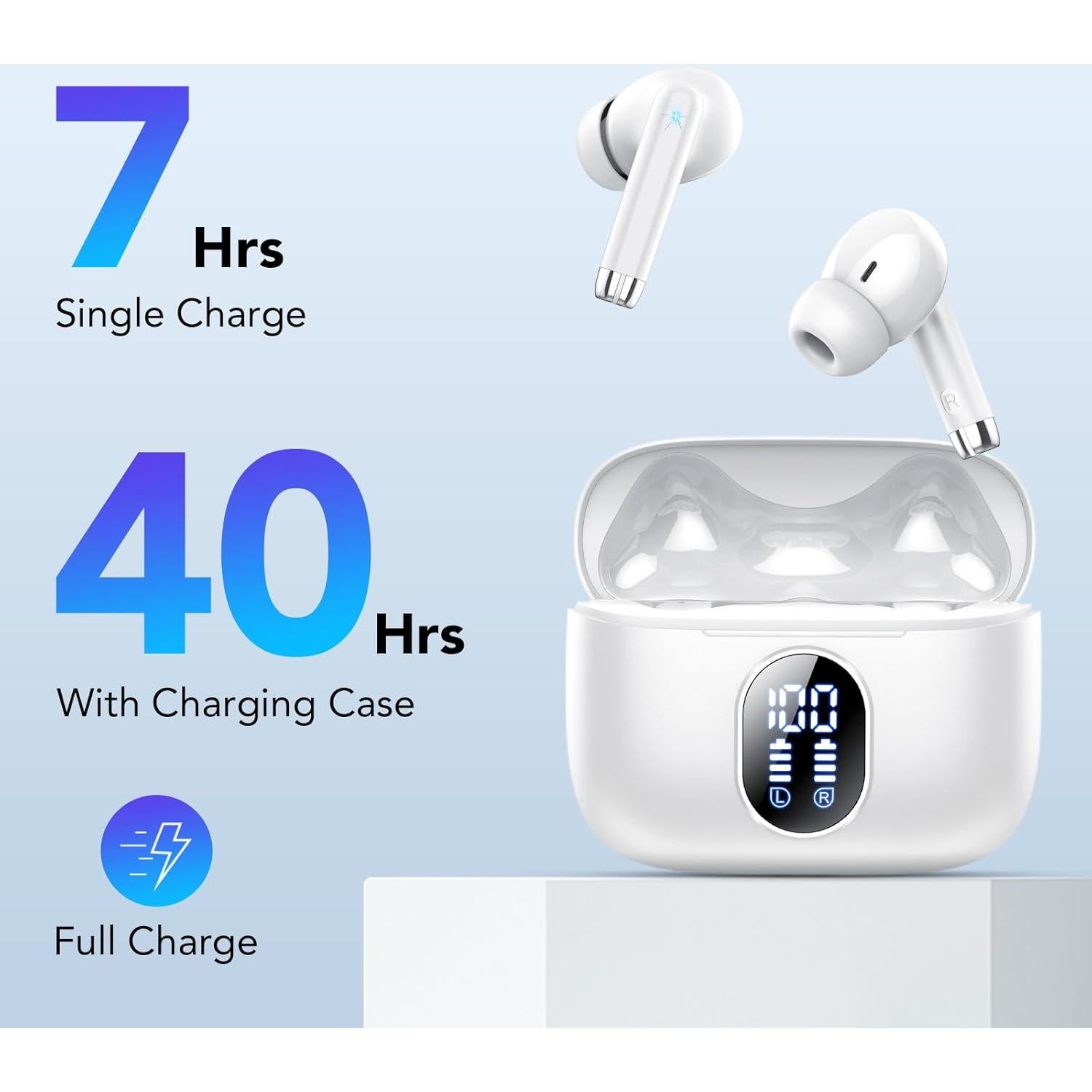 Auriculares Inalámbricos QXQ S26 Bluetooth 5.4 40H HiFi