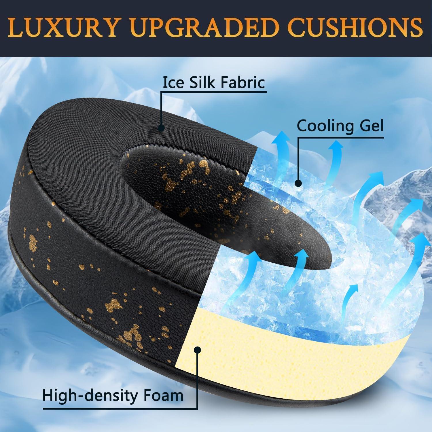 Almohadillas de Gel Refrigerante SOULWIT para Auriculares AKG