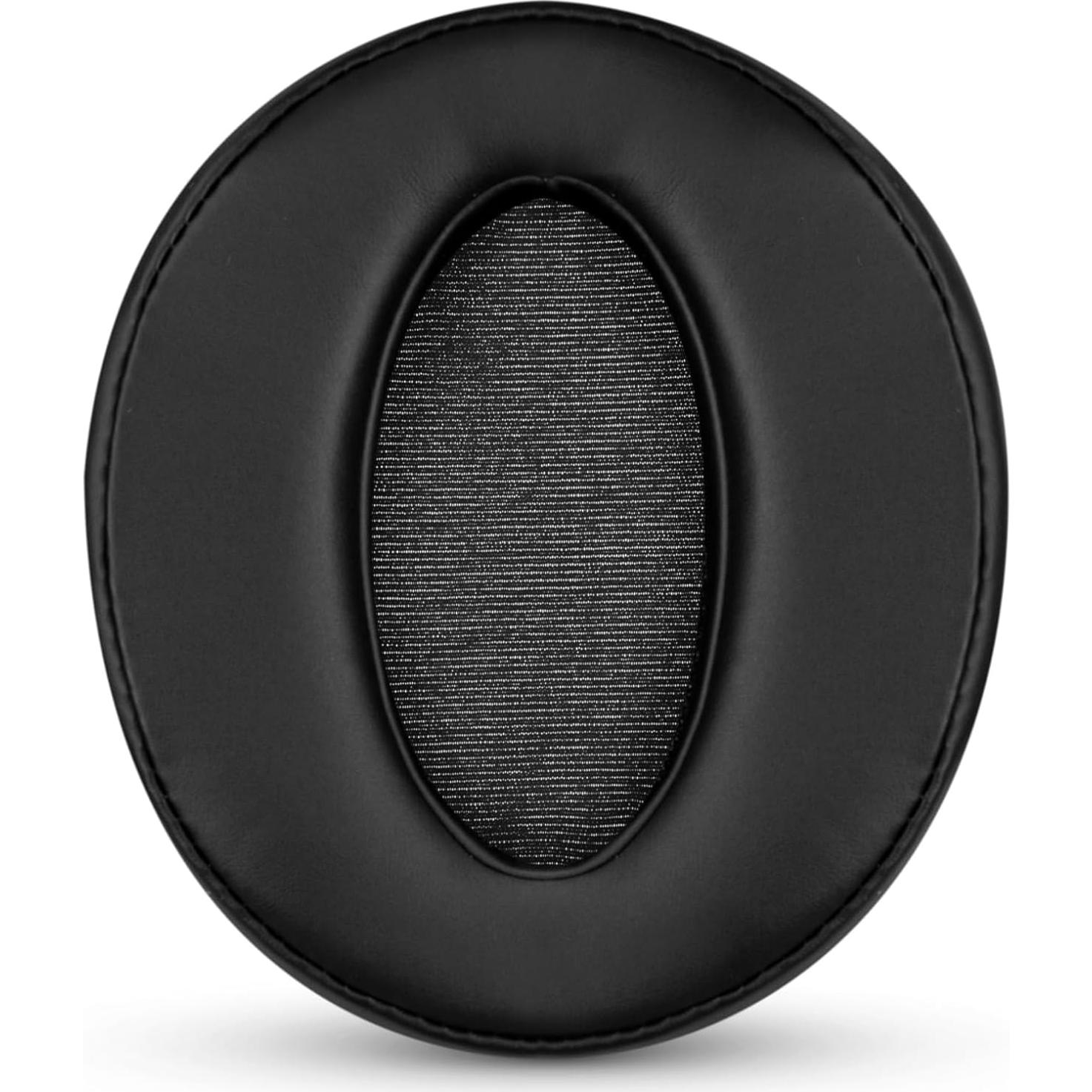 Almohadillas de Reemplazo Brainwavz para Sennheiser HD 4.50 y más - Cuero PU Negro