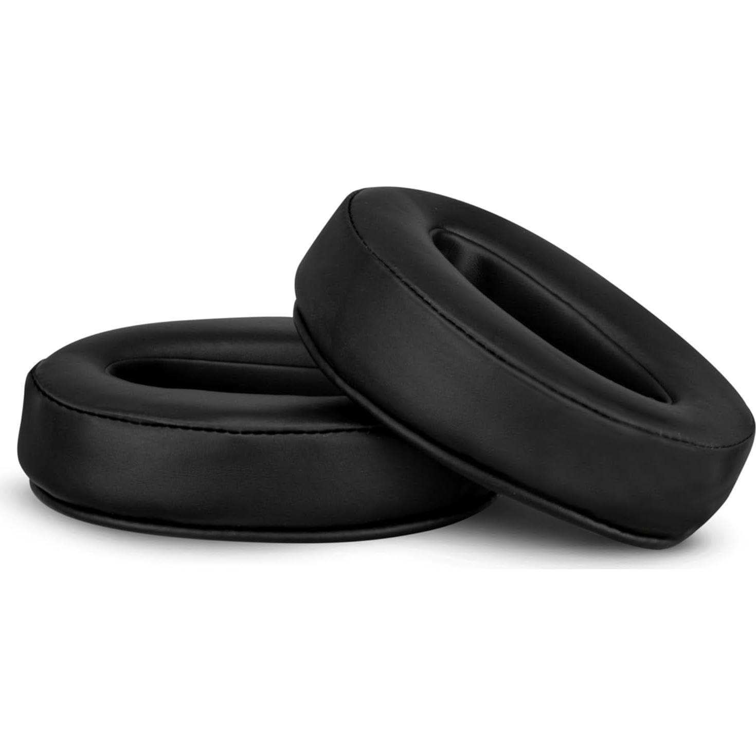 Almohadillas de Reemplazo Brainwavz para Sennheiser HD 4.50 y más - Cuero PU Negro