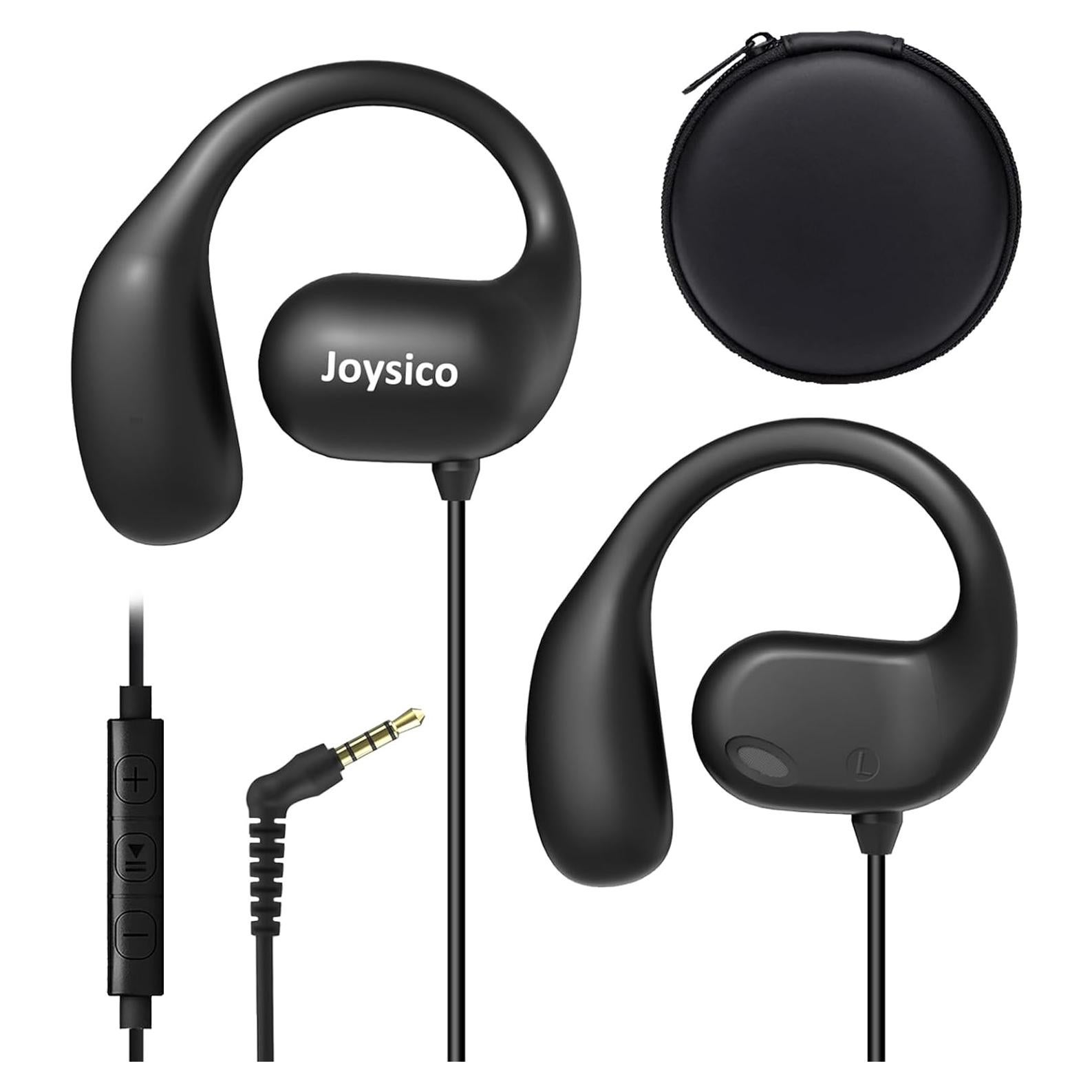 Auriculares Joyico YS4 con cable 3.5mm, oreja abierta, micrófono