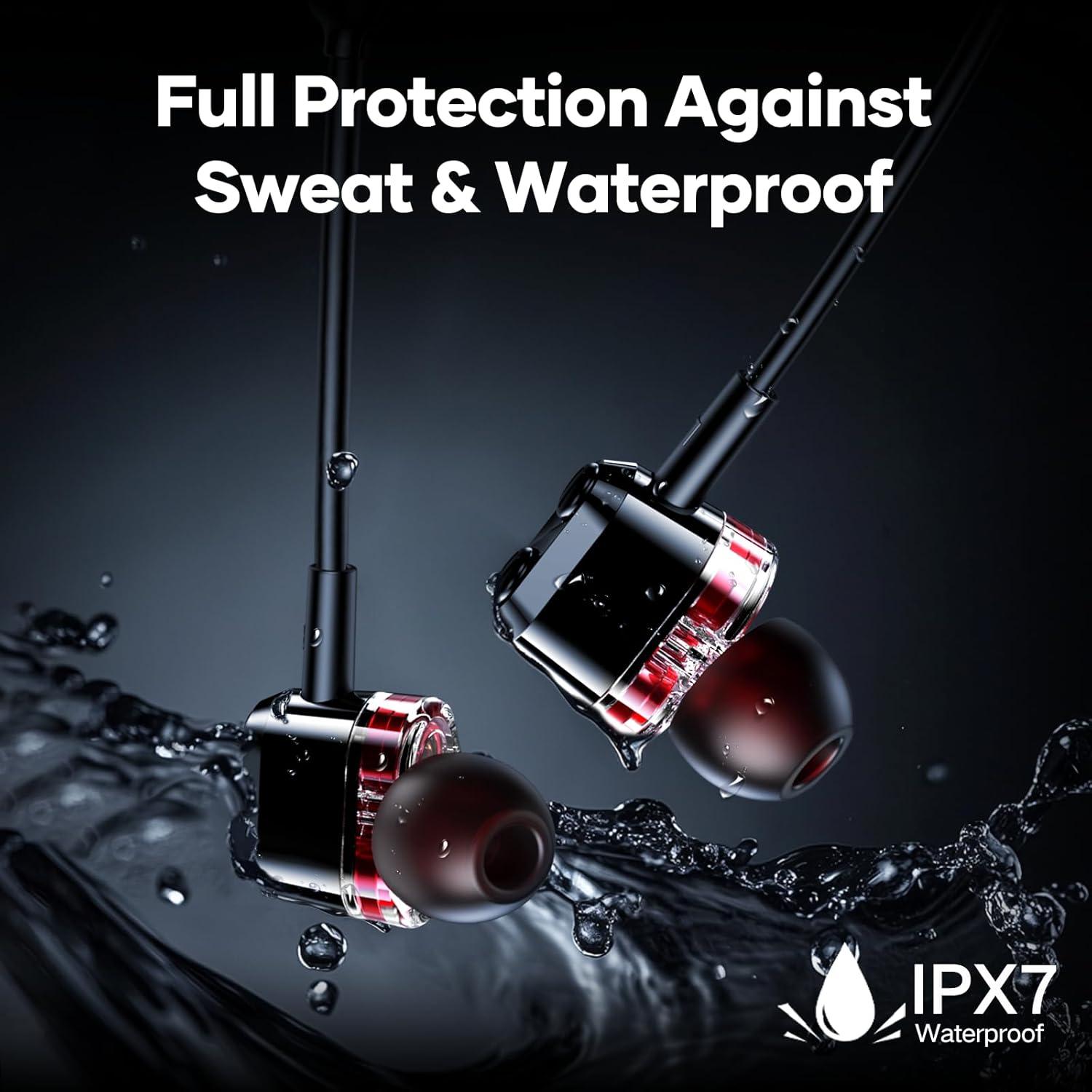 Auriculares Bluetooth LINKLIKE H26 Pro Banda de Cuello IPX7 100H