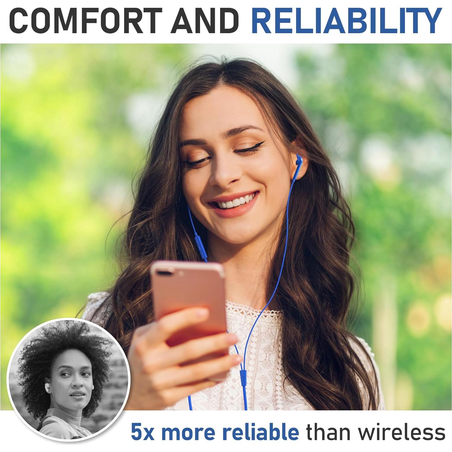 Auriculares con Cable LUDOS ZENITH 3.5mm Azul - Sonido Nítido