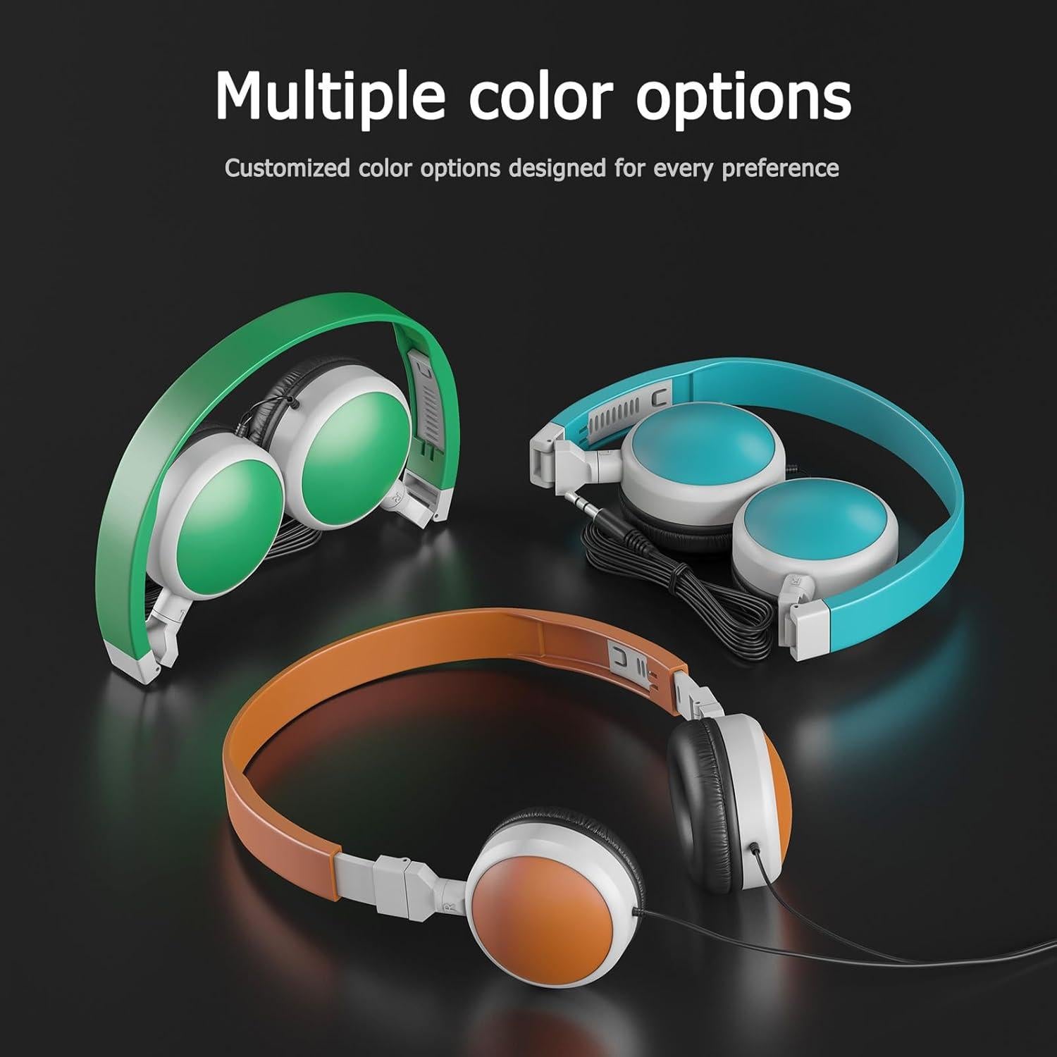 Paquete de 3 Auriculares Escolares SP SOUNDPRETTY 85dB