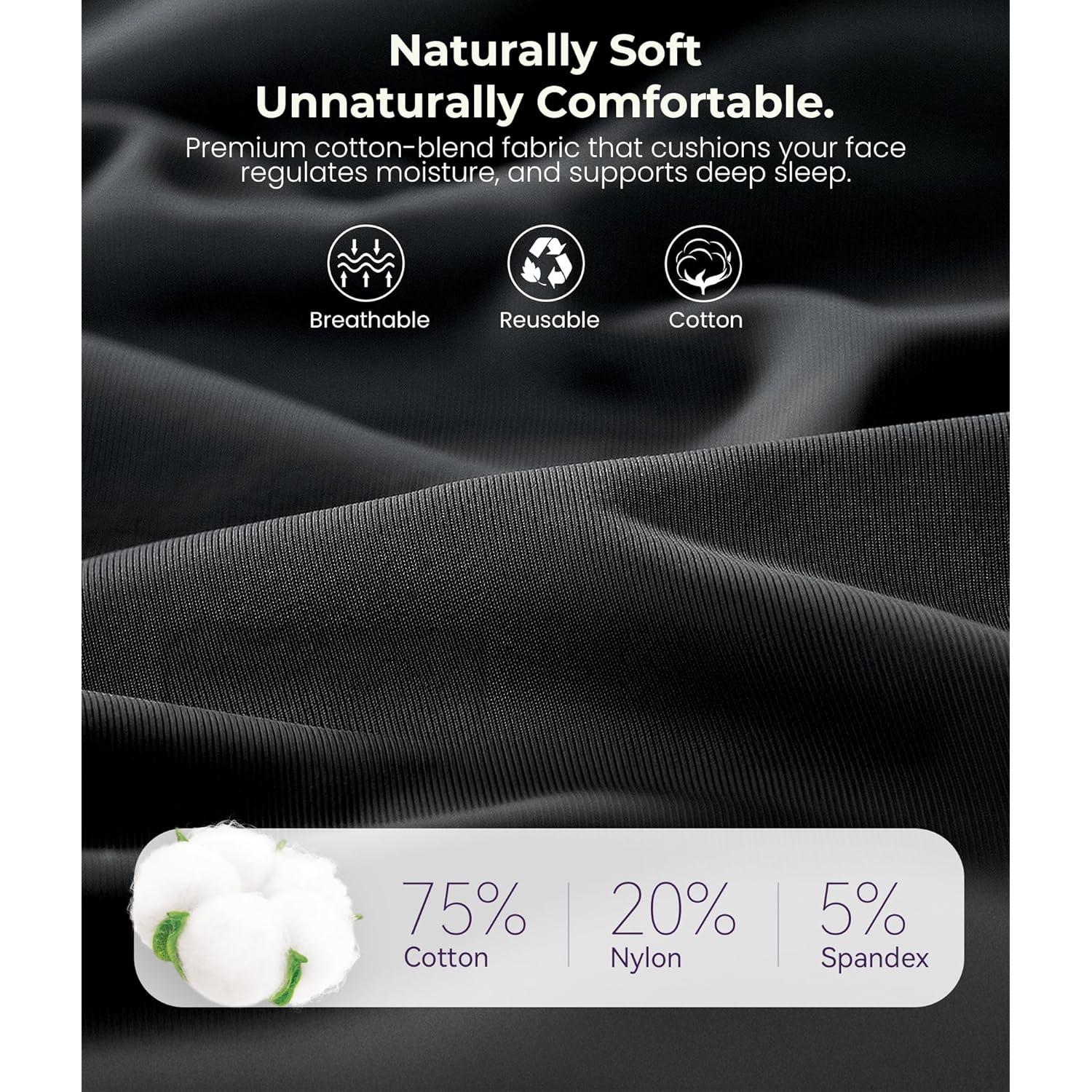 MUSICOZY Máscara de Sueño Bluetooth 3D con Auriculares Inalámbricos