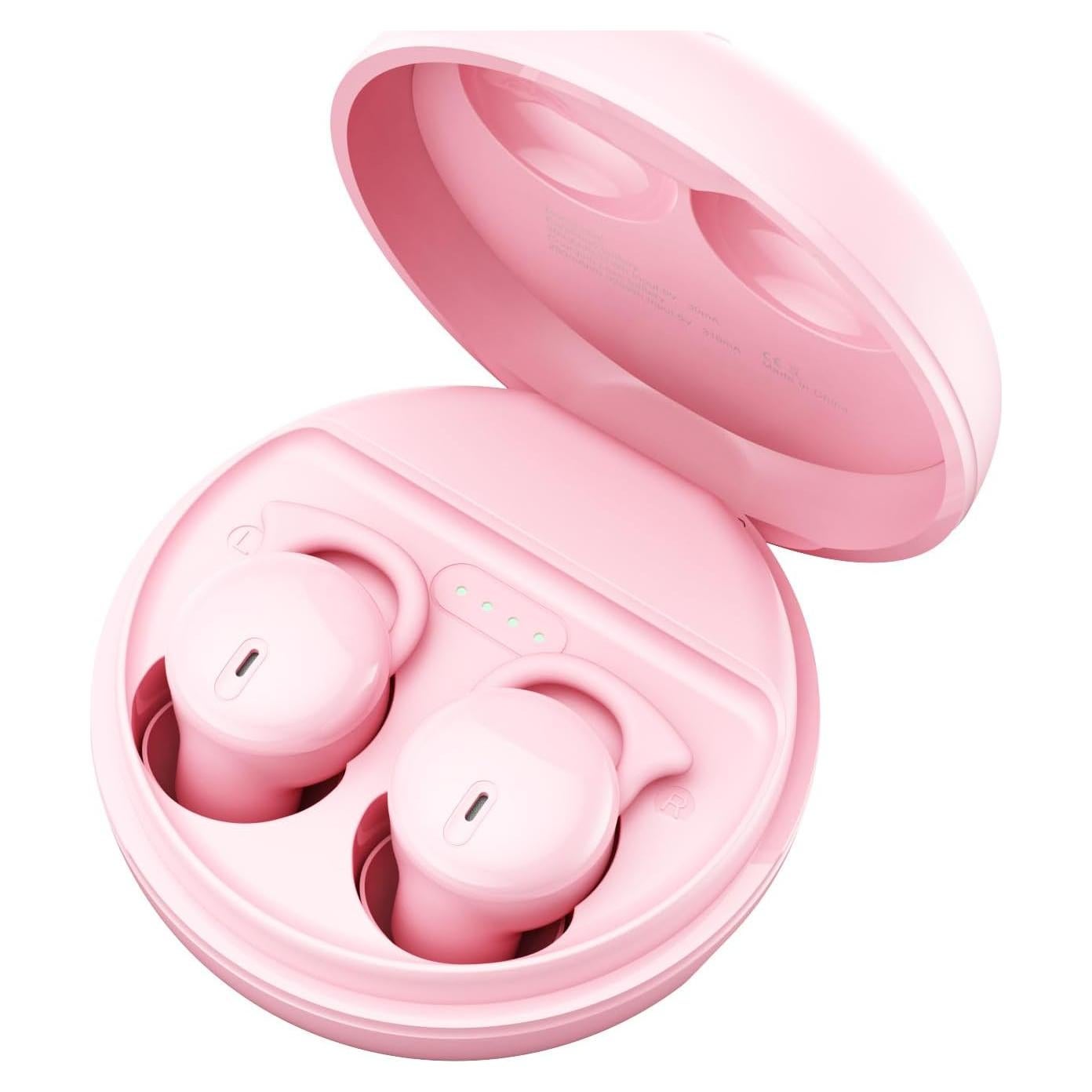 Auriculares Inalámbricos Hulaed Q26S Rosa para Dormir