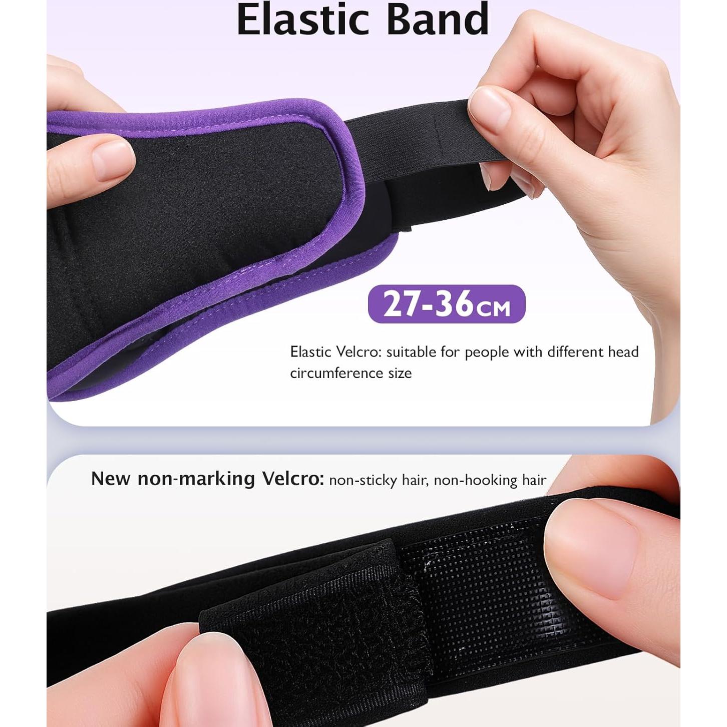 Máscara de Sueño Bluetooth 5.4 LC-dolida 3D Ajustable