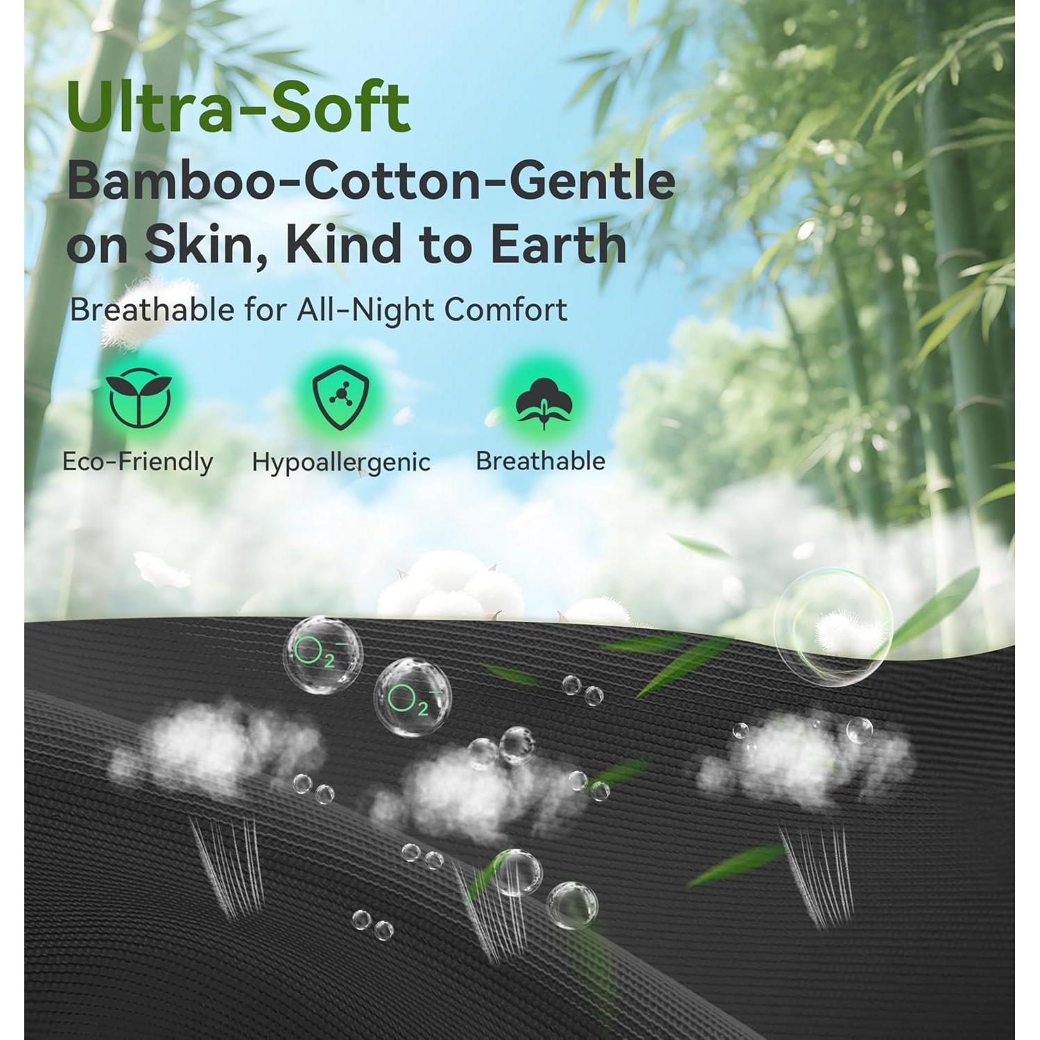 Máscara de Sueño Bluetooth LC-dolida con Peso 3D Negra