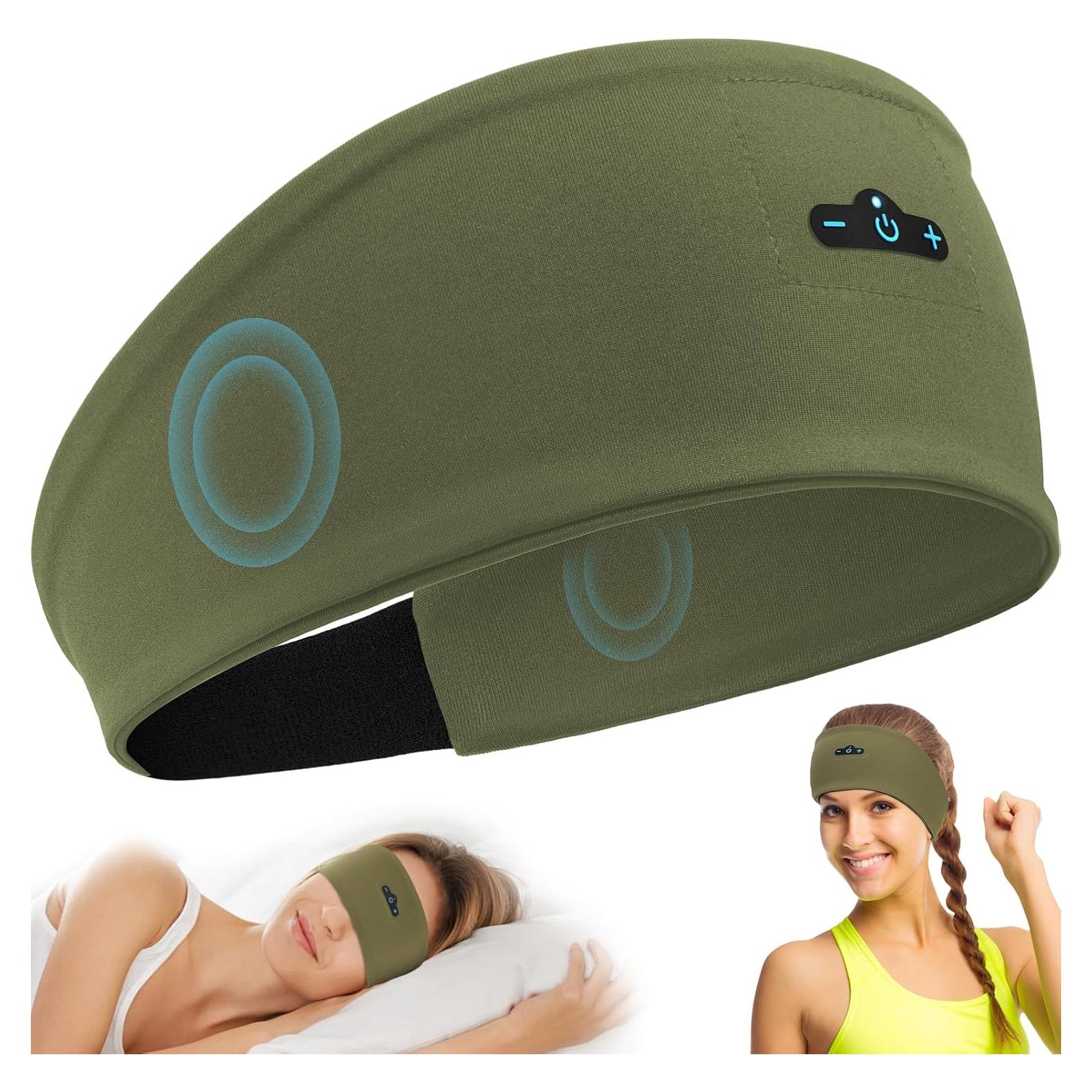 Auriculares Bluetooth para dormir TOPIEI BR008 Oliva 14h