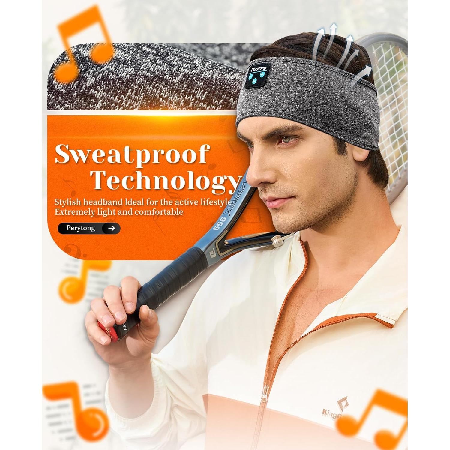 Pack de 2 Auriculares Inalámbricos para Dormir Perytong HD