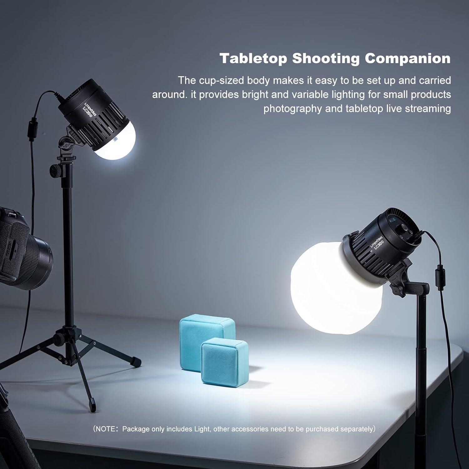 Godox LC30D Luz LED de Mesa 5600K 33W con Efectos FX