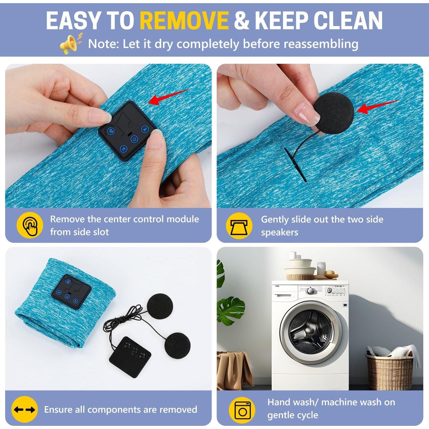 Auriculares Inalámbricos para Dormir Aurya JYX 402030 Bluetooth 5.4