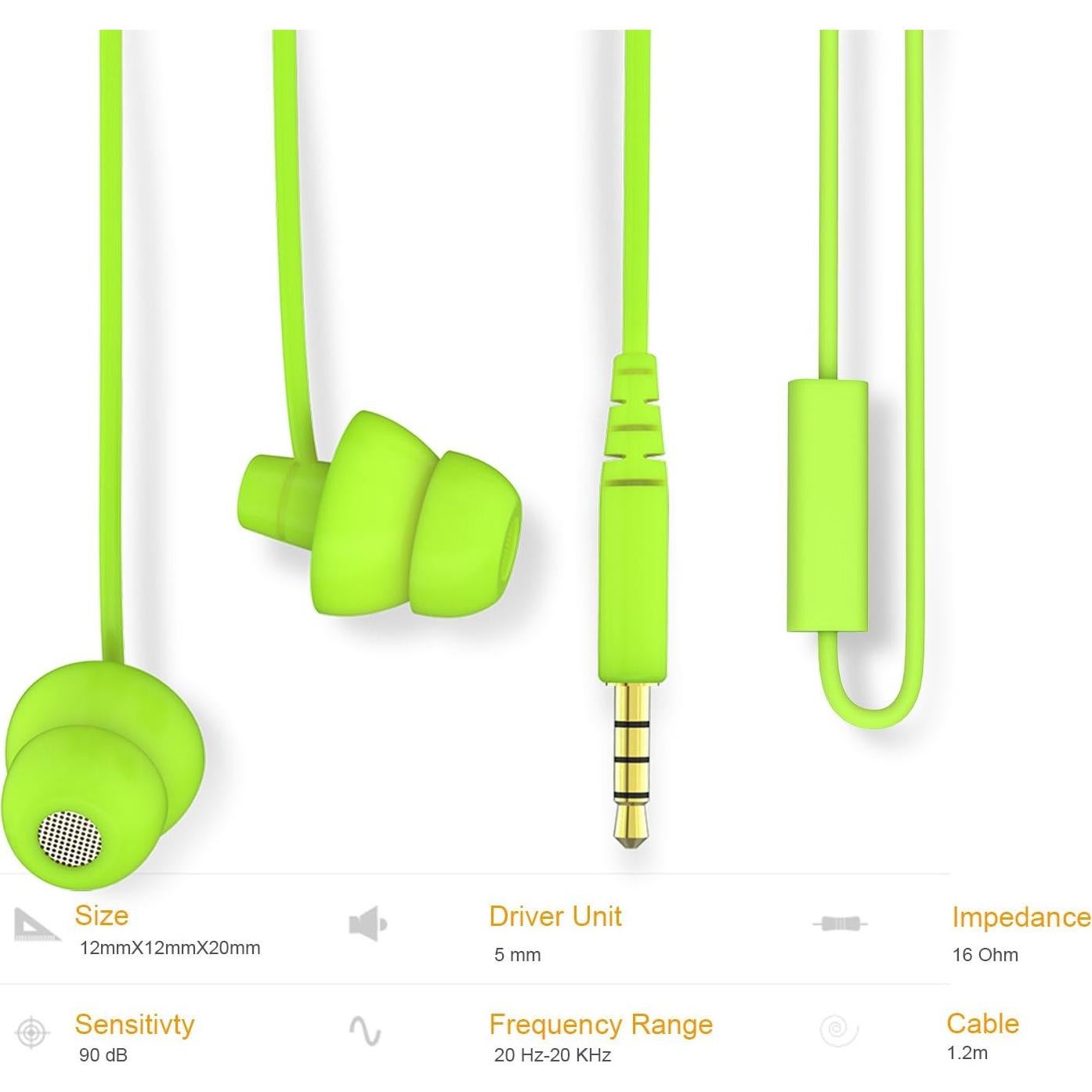 Auriculares Aislantes de Ruido MAXROCK 103J03 para Dormir y Viajar