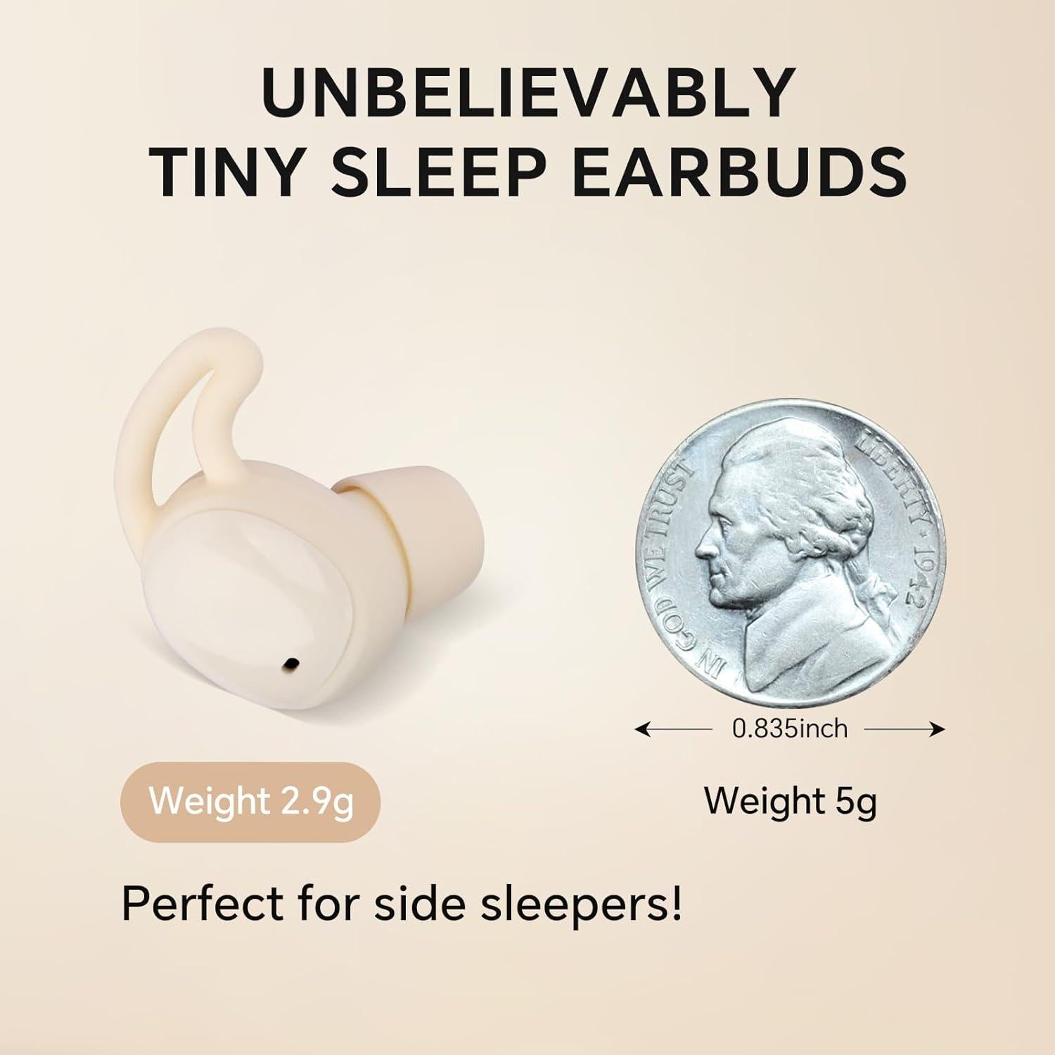Auriculares para dormir GanYun SleepBuds Z3 Bluetooth 5.4 IPX4