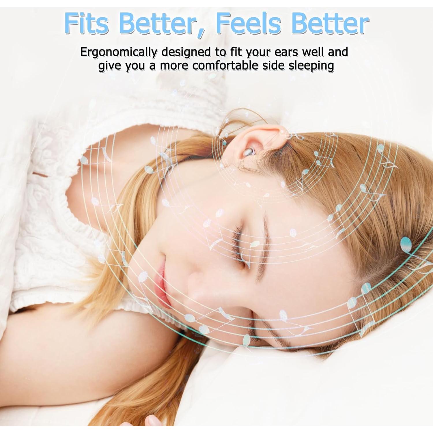 Auriculares Inalámbricos para Dormir Rehoria MirrorBuds 01 - Púrpura