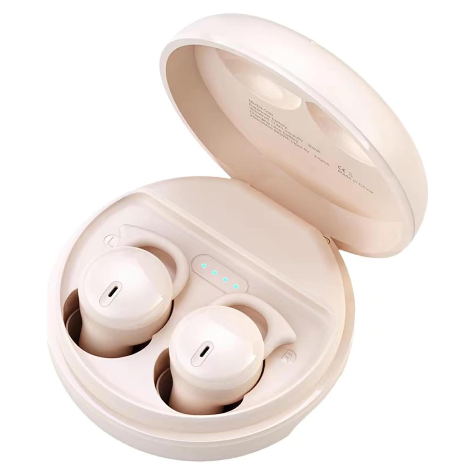 Auriculares Inalámbricos Hulaed Q26S para Dormir - Beige