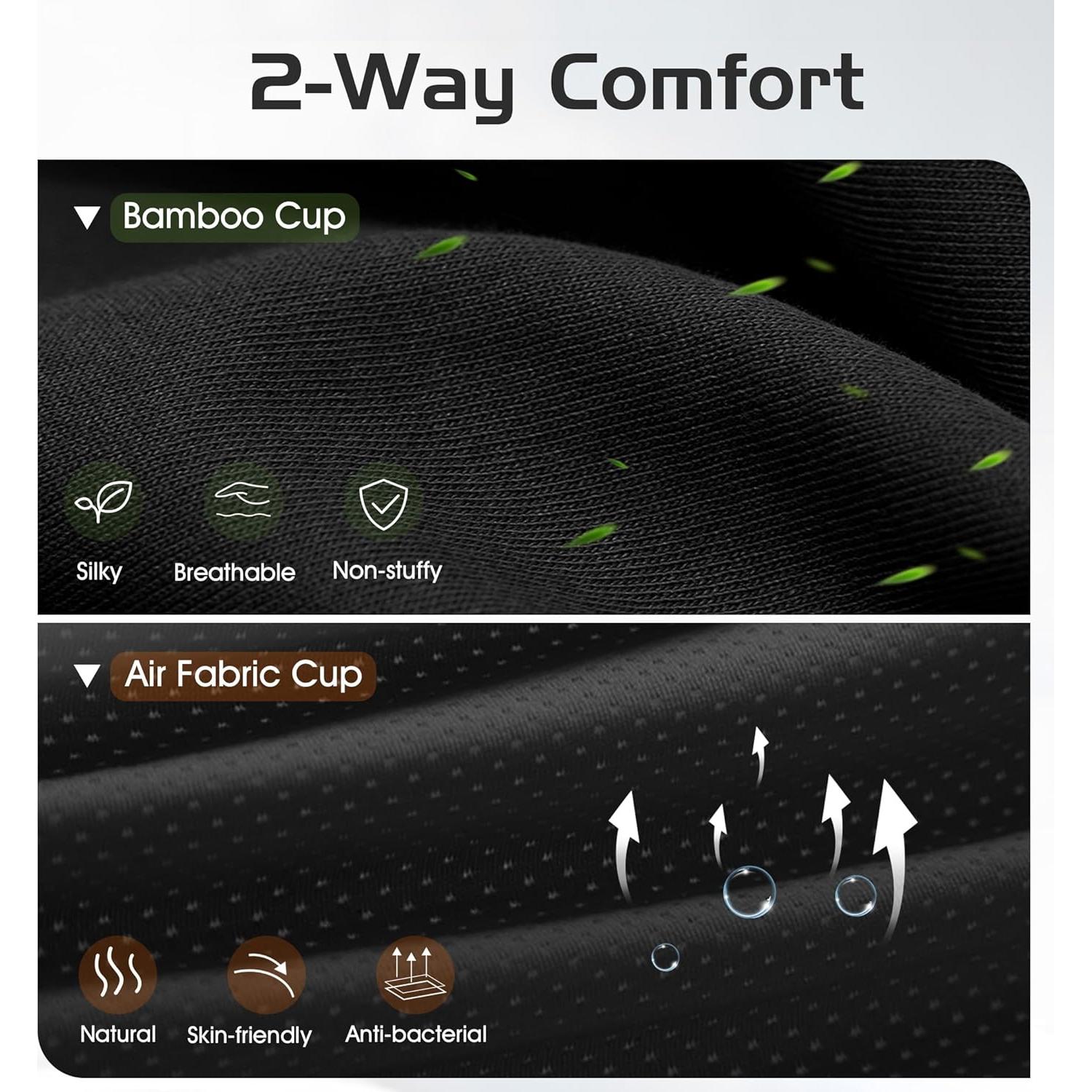 Máscara de Sueño Bluetooth AHUIARGY 3D Contorneada con Auriculares