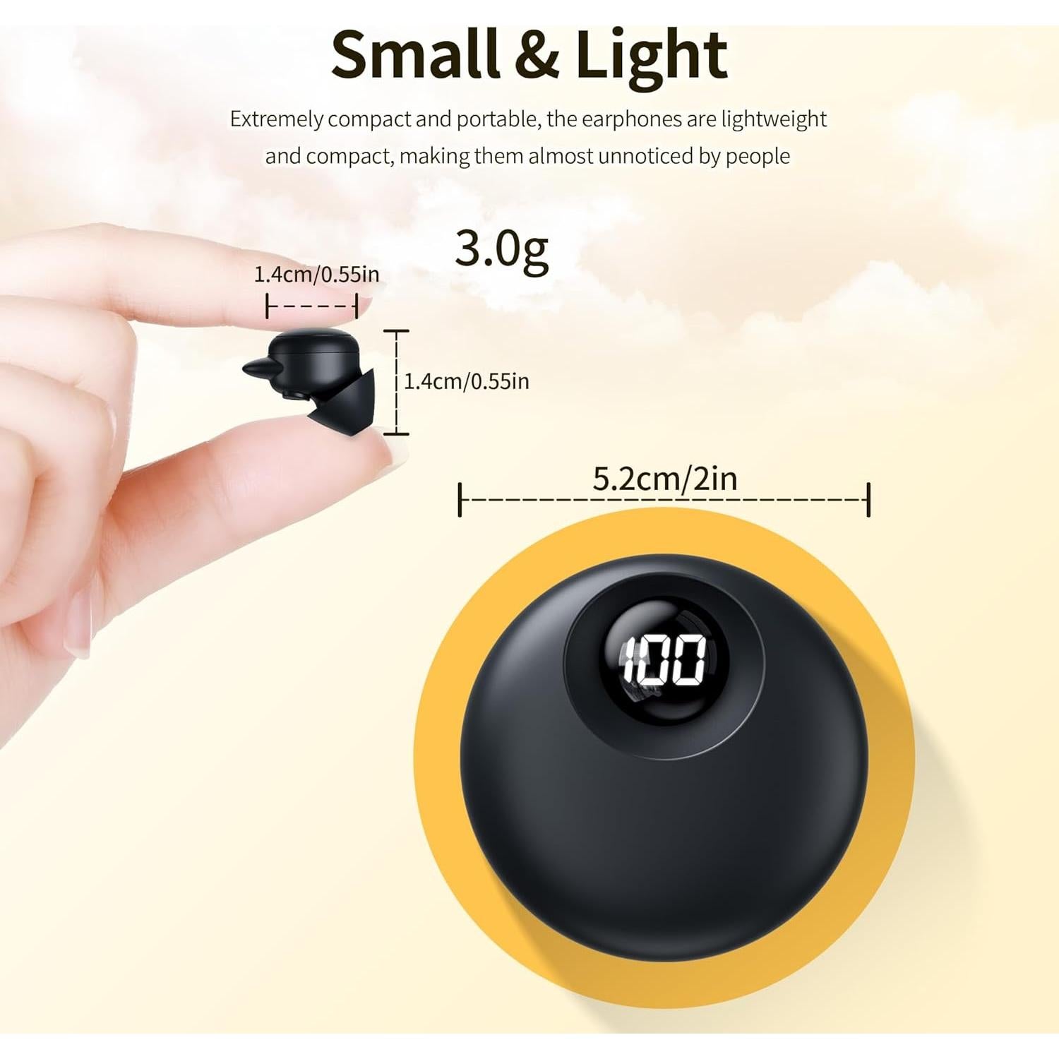 Auriculares Inalámbricos Kinglucky para Dormir - 3g, Bluetooth 5.3