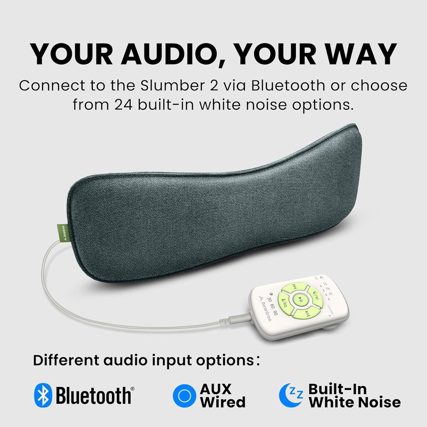 Auriculares de Sueño Bluetooth Avantree Slumber 2 - 4 Altavoces