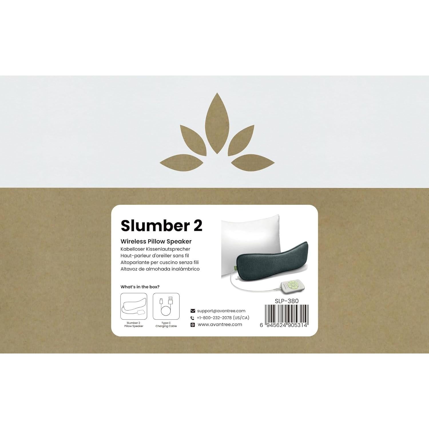 Auriculares de Sueño Bluetooth Avantree Slumber 2 - 4 Altavoces