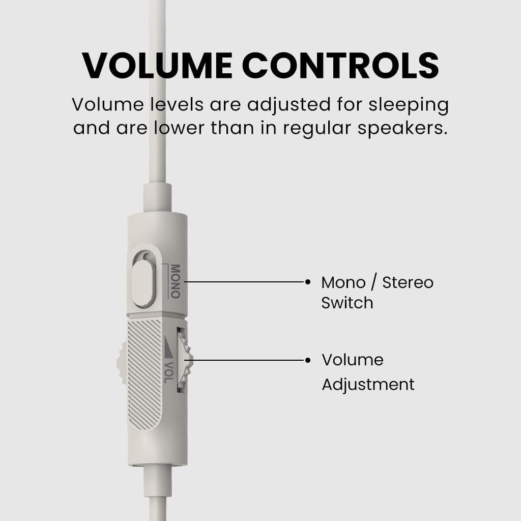 Auriculares de Almohada Avantree Slumber B - USB-C y AUX