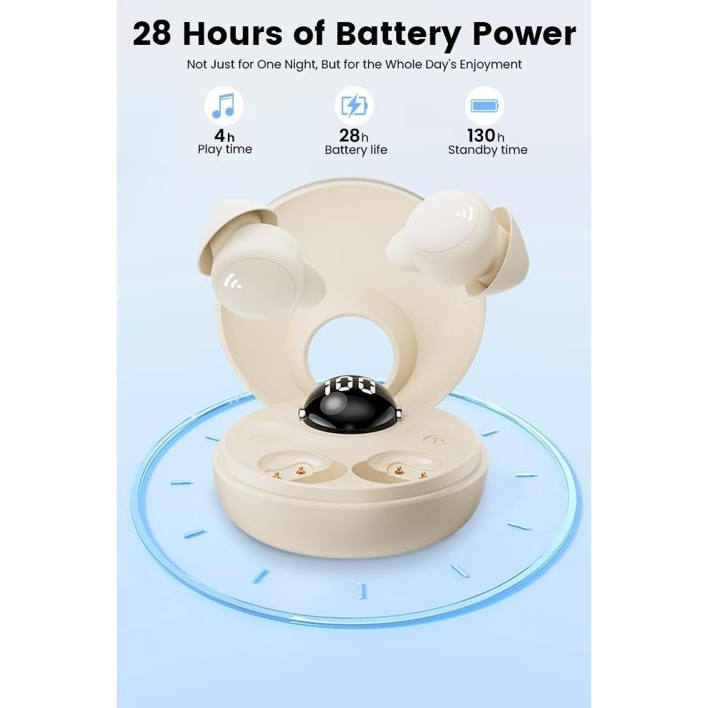 Auriculares Inalámbricos Bluetooth CuiSuto para Dormir - Bloqueo de Ruido