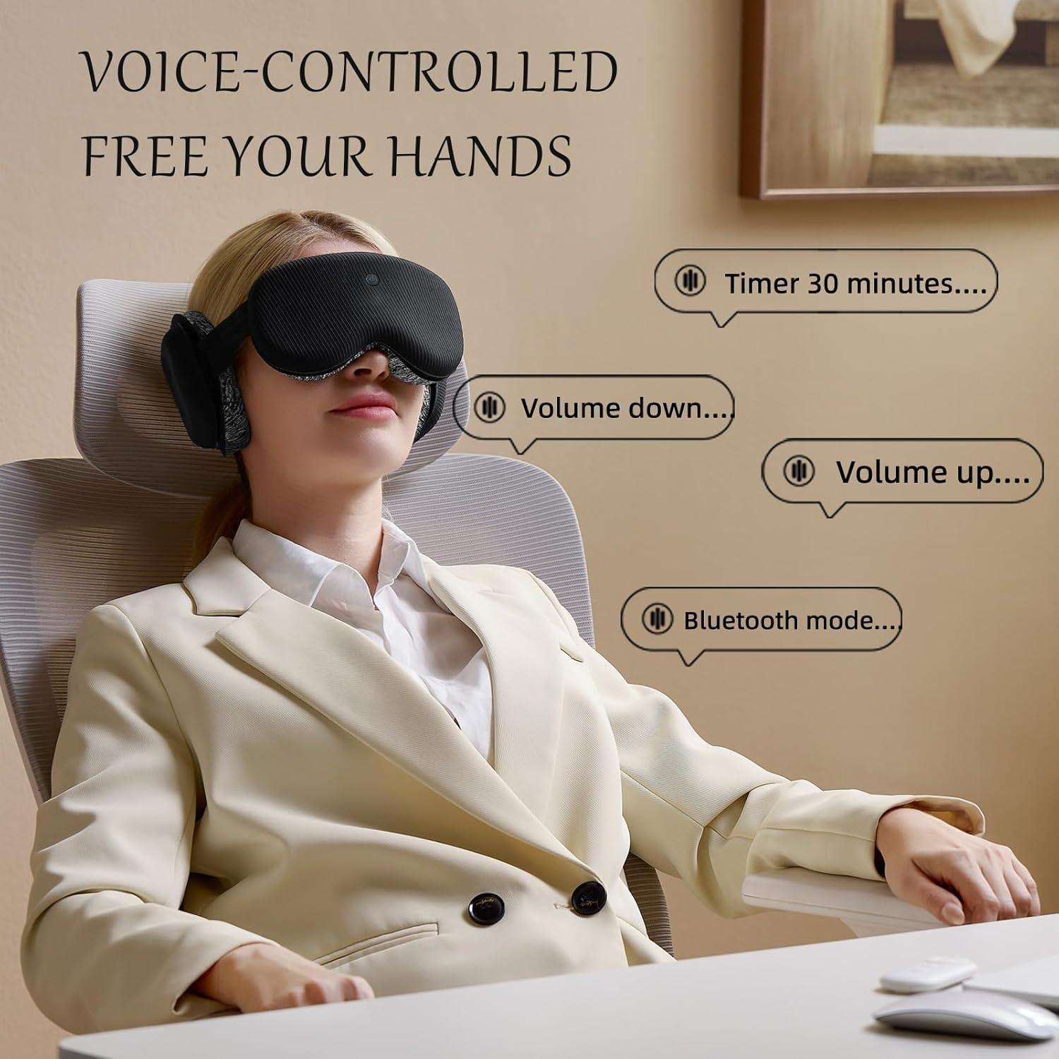 Auriculares para Dormir Inalámbricos Bluetooth CLOZIA 3D Negro